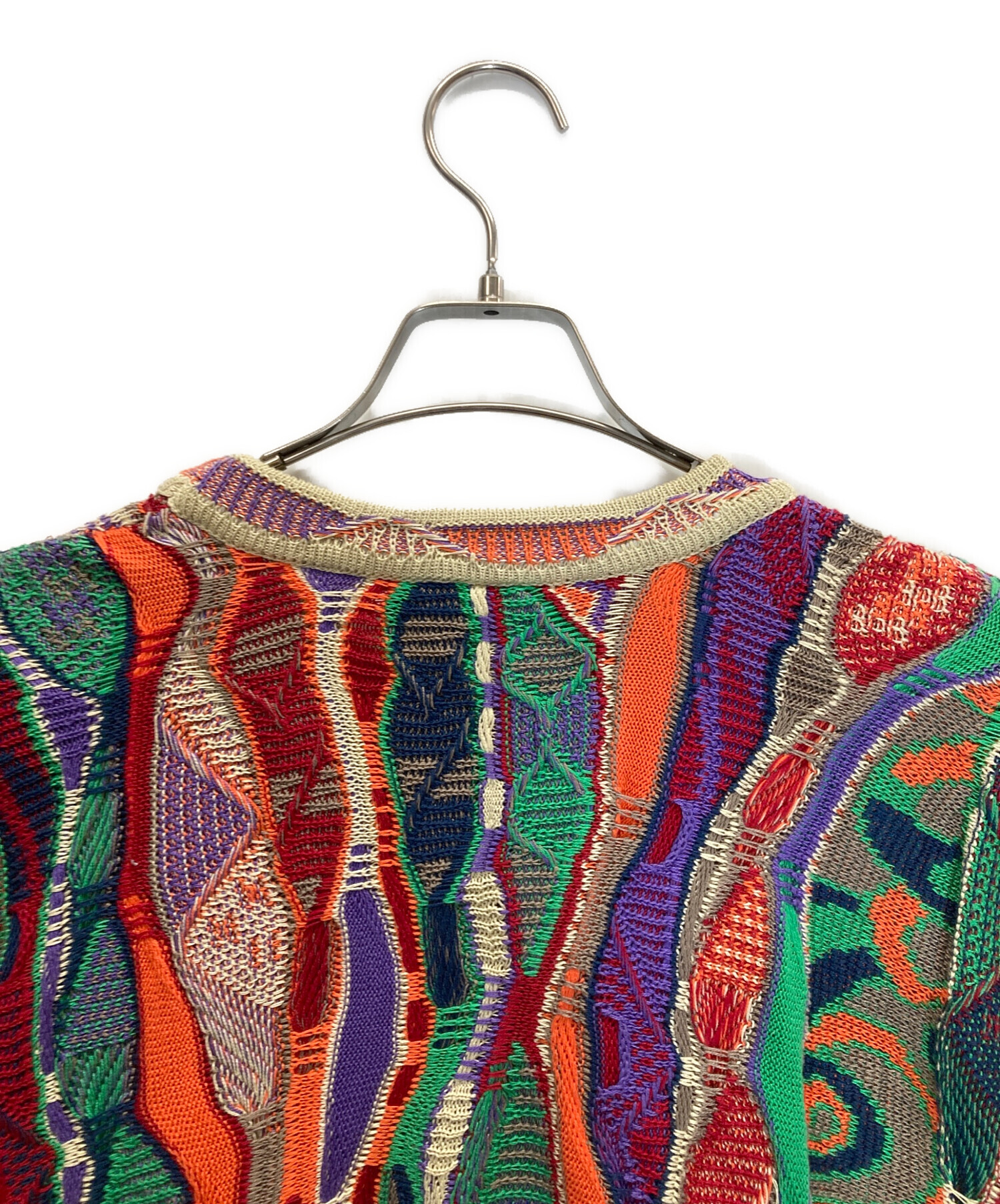 中古・古着通販】Coogi (クージー) 3Dニット マルチカラー サイズ:S