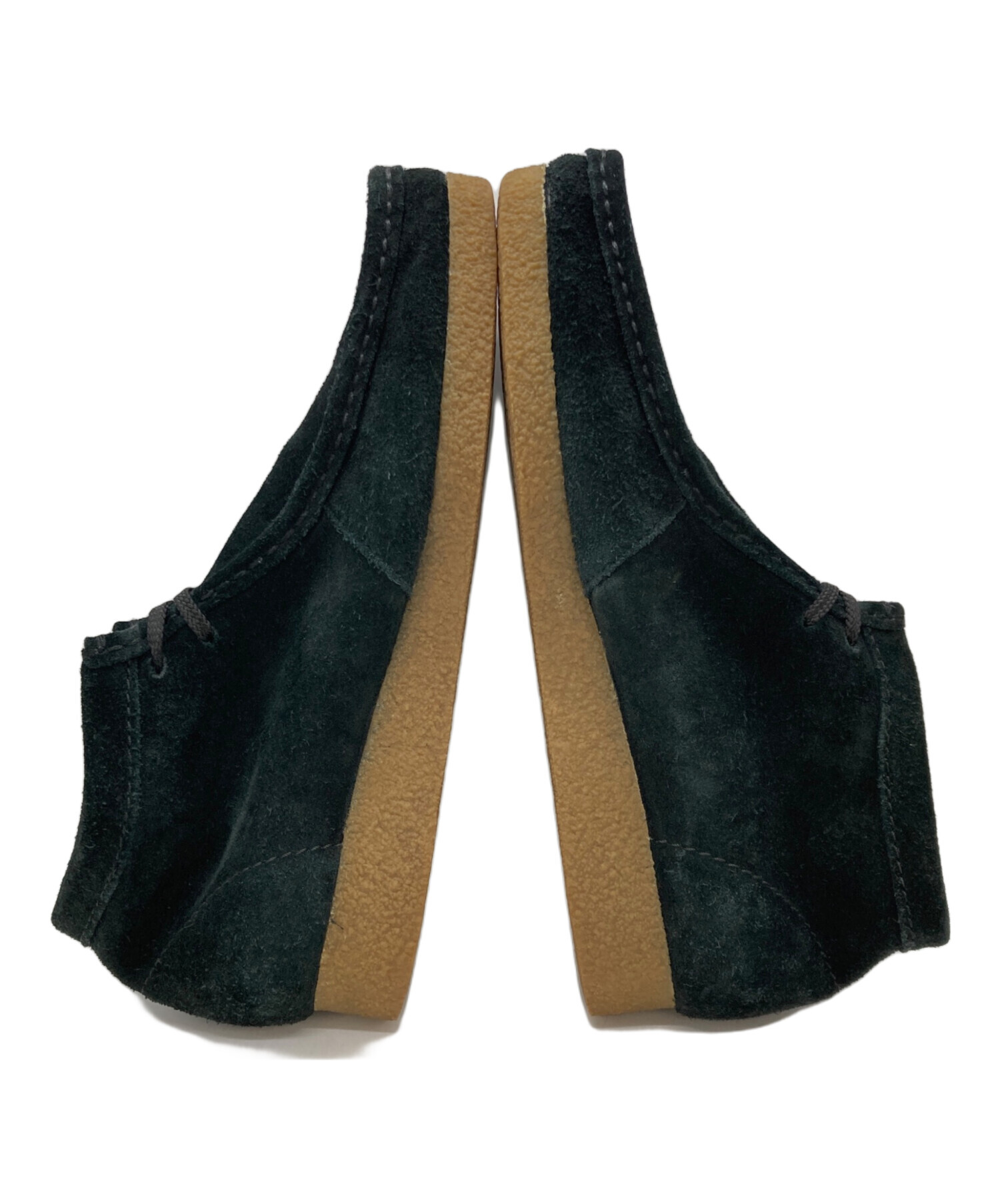 中古・古着通販】CLARKS (クラークス) チャッカブーツ ブラック サイズ