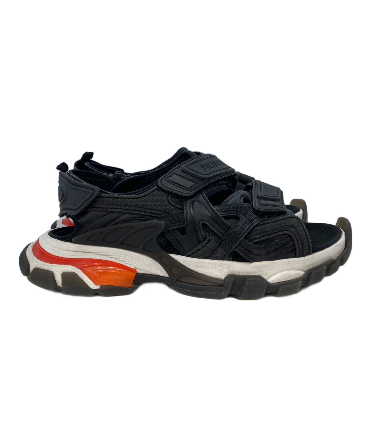 中古・古着通販】BALENCIAGA (バレンシアガ) TRACK SANDAL ブラック