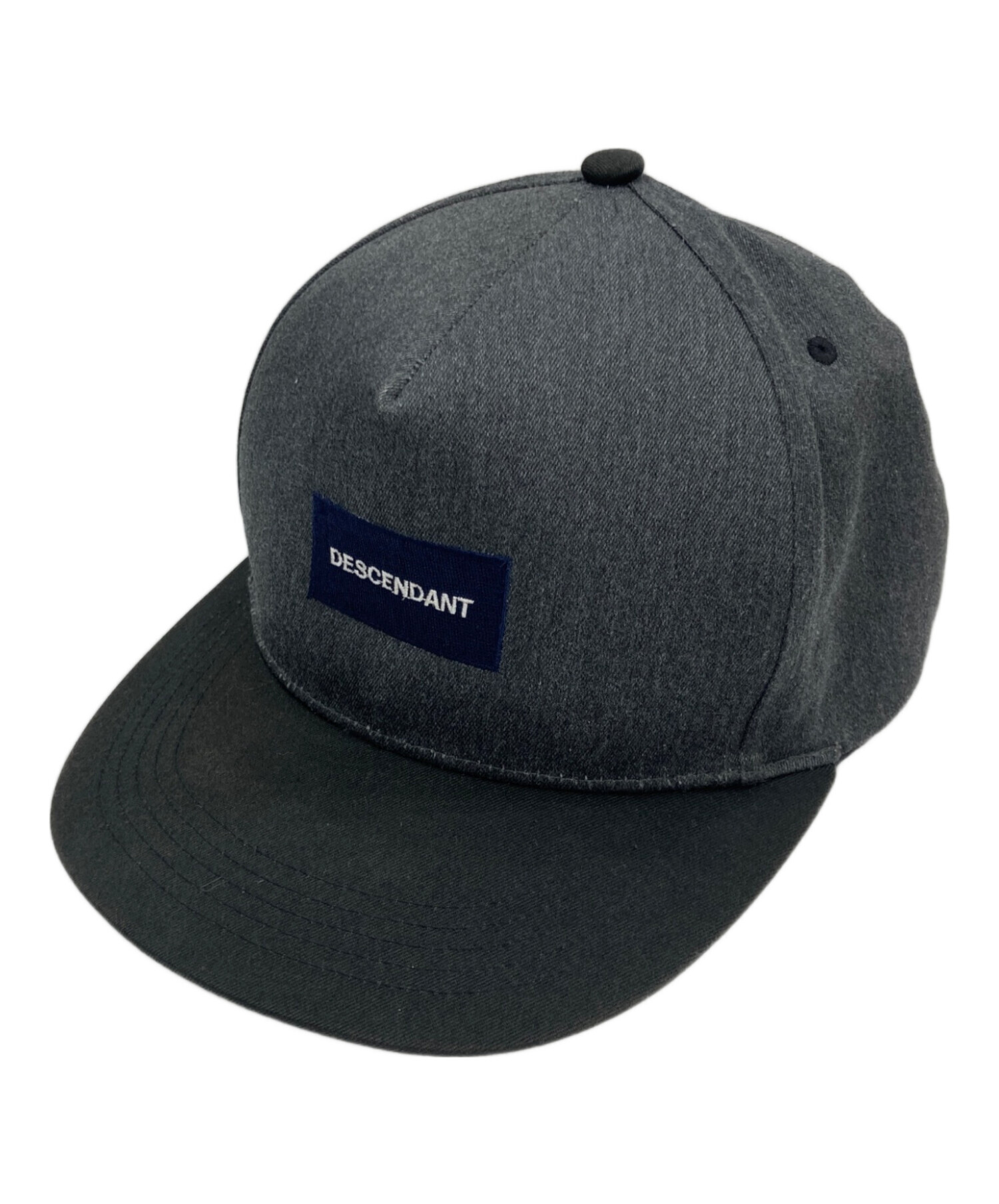 DESCENDANT キャップ ブラック 中古・古着通販】DESCENDANT (ディセンダント) キャップ ブラック