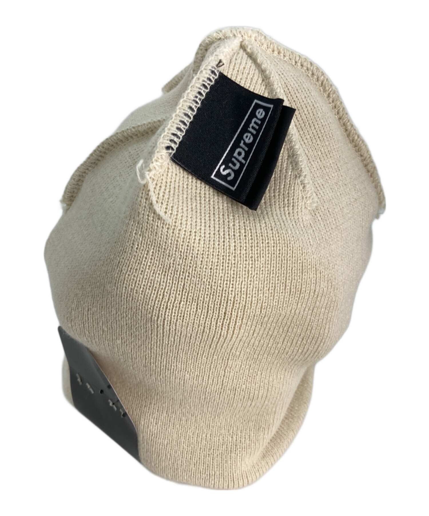 SUPREME 刺繍ストーン付きニット帽 ベージュ 中古・古着通販】Supreme (シュプリーム) New Era (ニューエラ) BOX