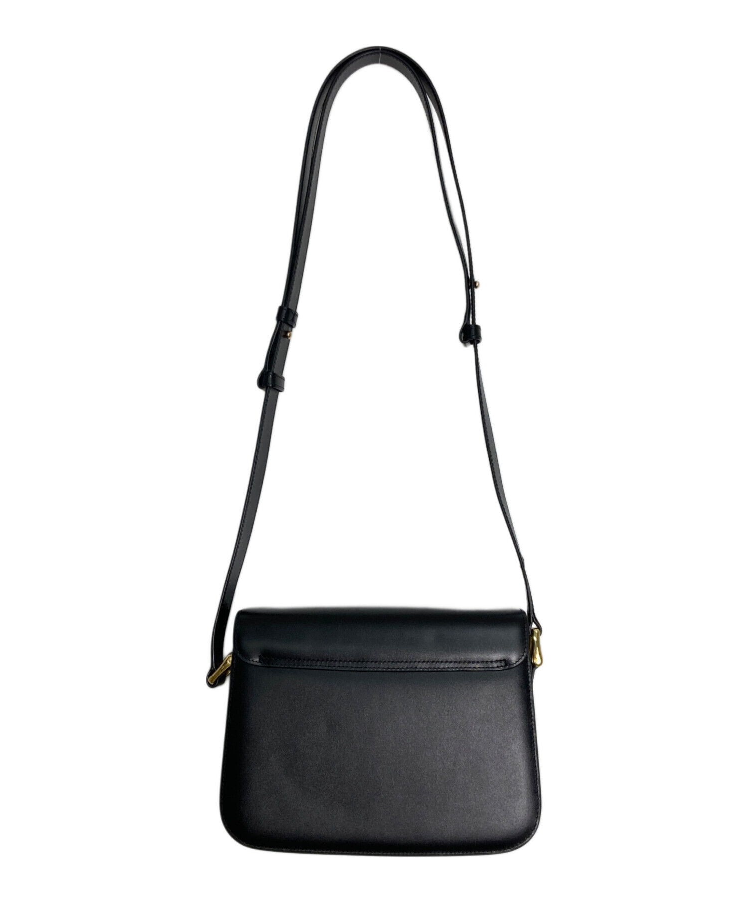 APCスウェードレザーショルダーバッグ　中古品 中古・古着通販】A.P.C. (アーペーセー) Graceレザーショルダーバッグ