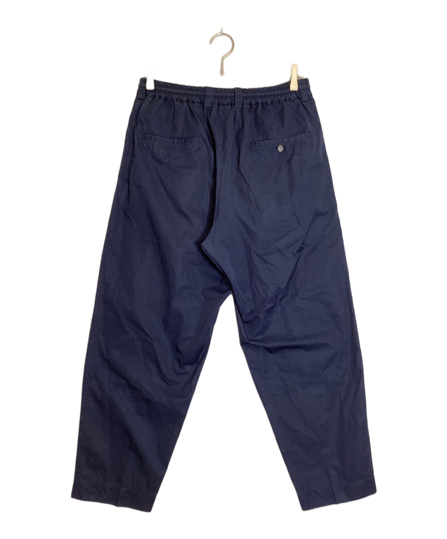 中古・古着通販】MARNI (マルニ) テーパードイージーパンツ ネイビー