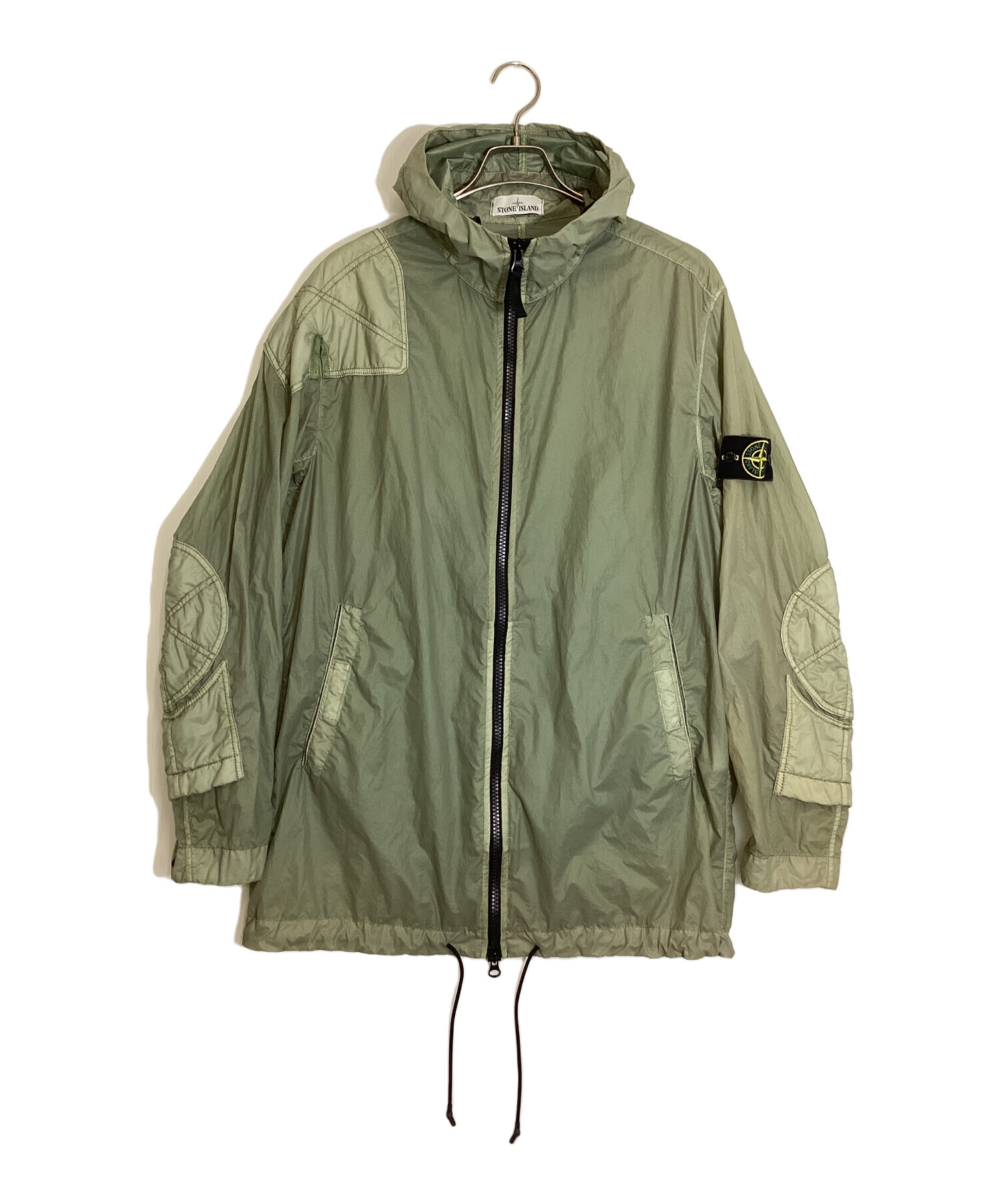ジャケット・アウター STONE  Lamy Velour Hooded Parka 中古・古着通販】STONE ISLAND (ストーンアイランド) Lamy Velour