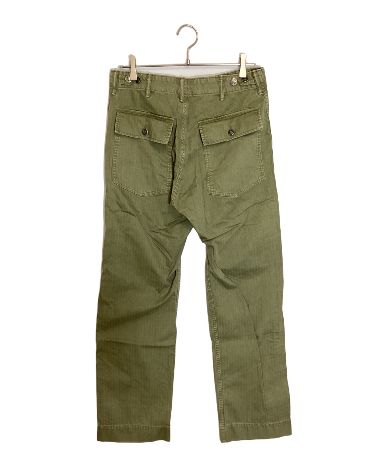中古・古着通販】RRL (ダブルアールエル) ヘリンボーンベイカーパンツ