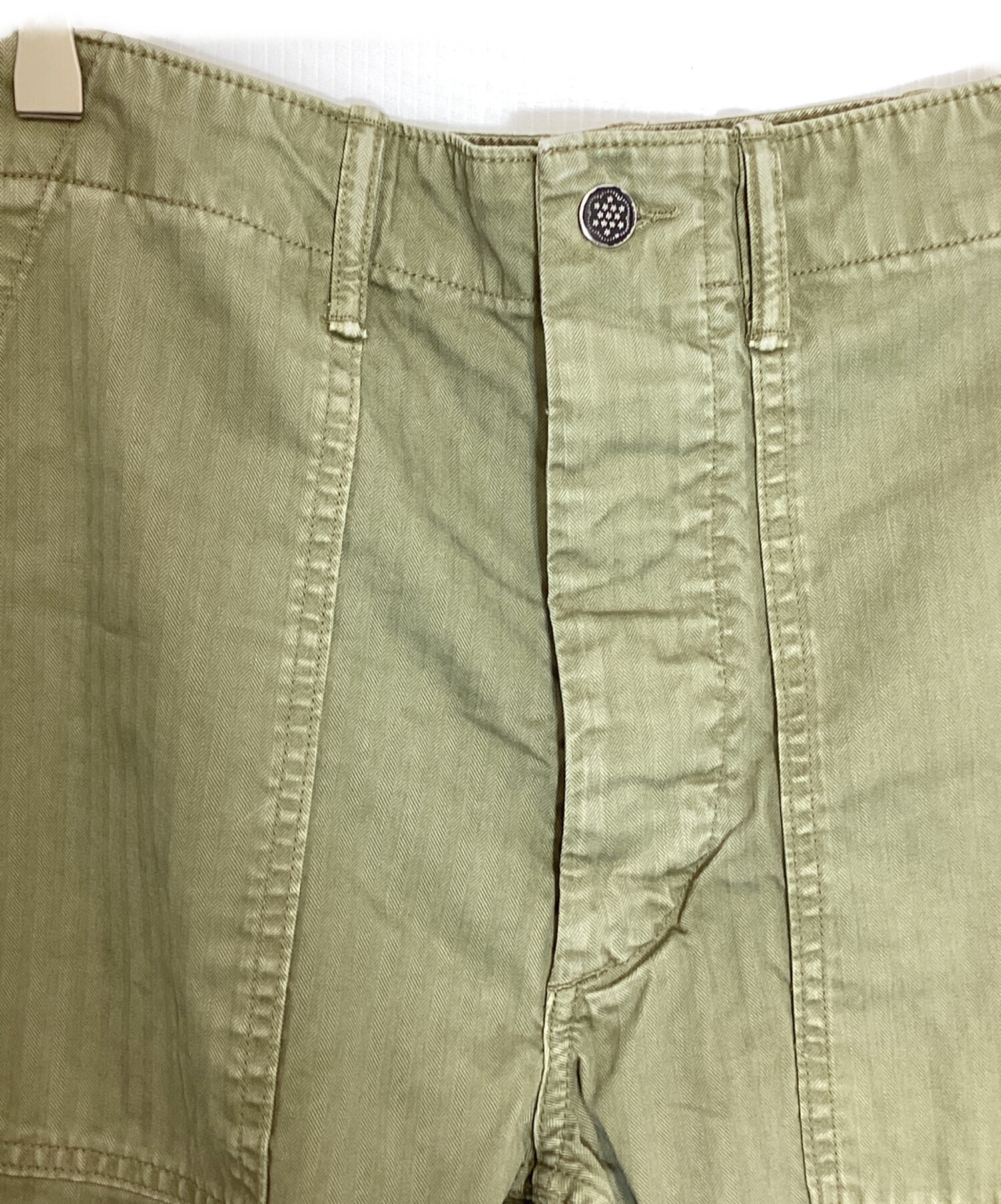 中古・古着通販】RRL (ダブルアールエル) ヘリンボーンベイカーパンツ