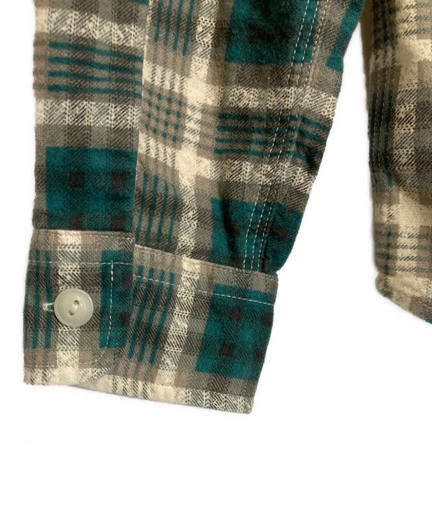 中古・古着通販】RRL (ダブルアールエル) チェックシャツ グリーン
