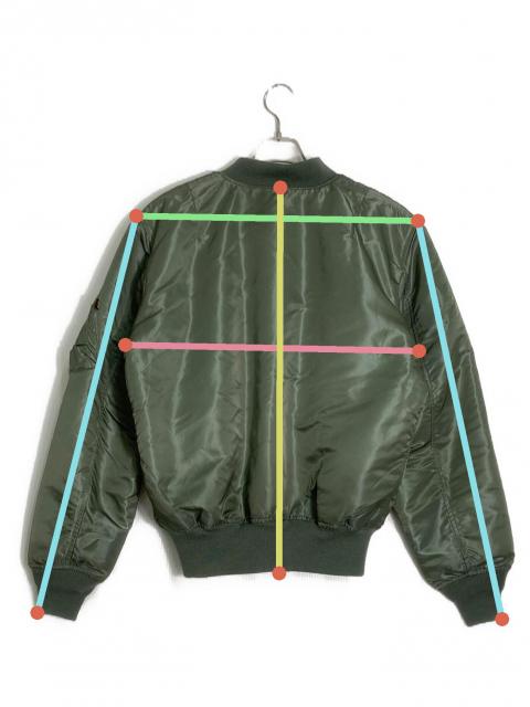 中古・古着通販】ALPHA INDUSTRIES (アルファインダストリーズ) MA-1