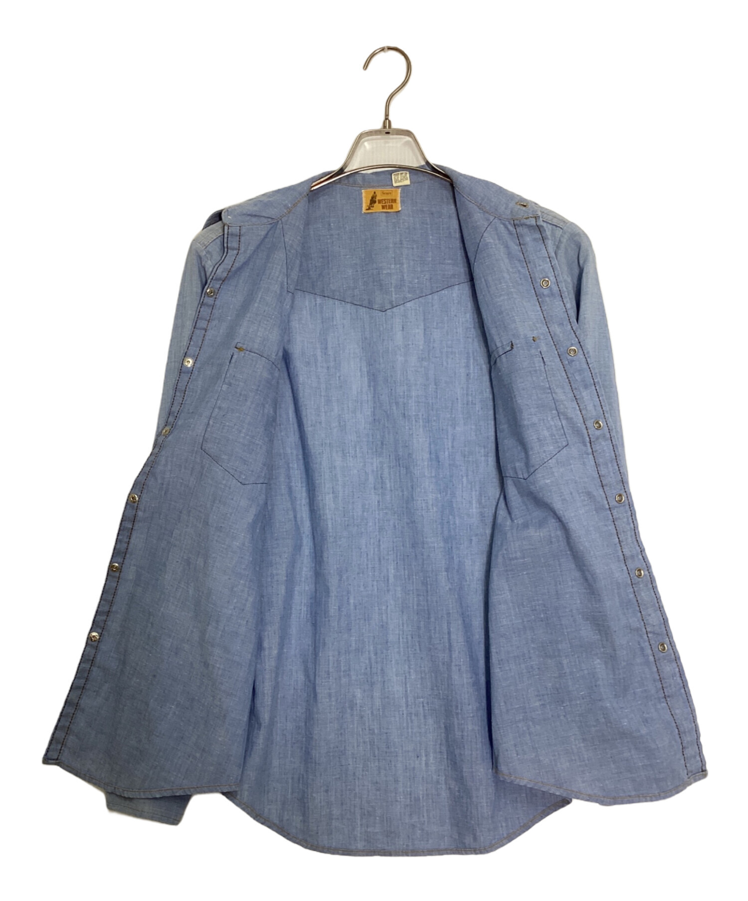 中古・古着通販】Sears (シアーズ) ウエスタンシャンブレーシャツ