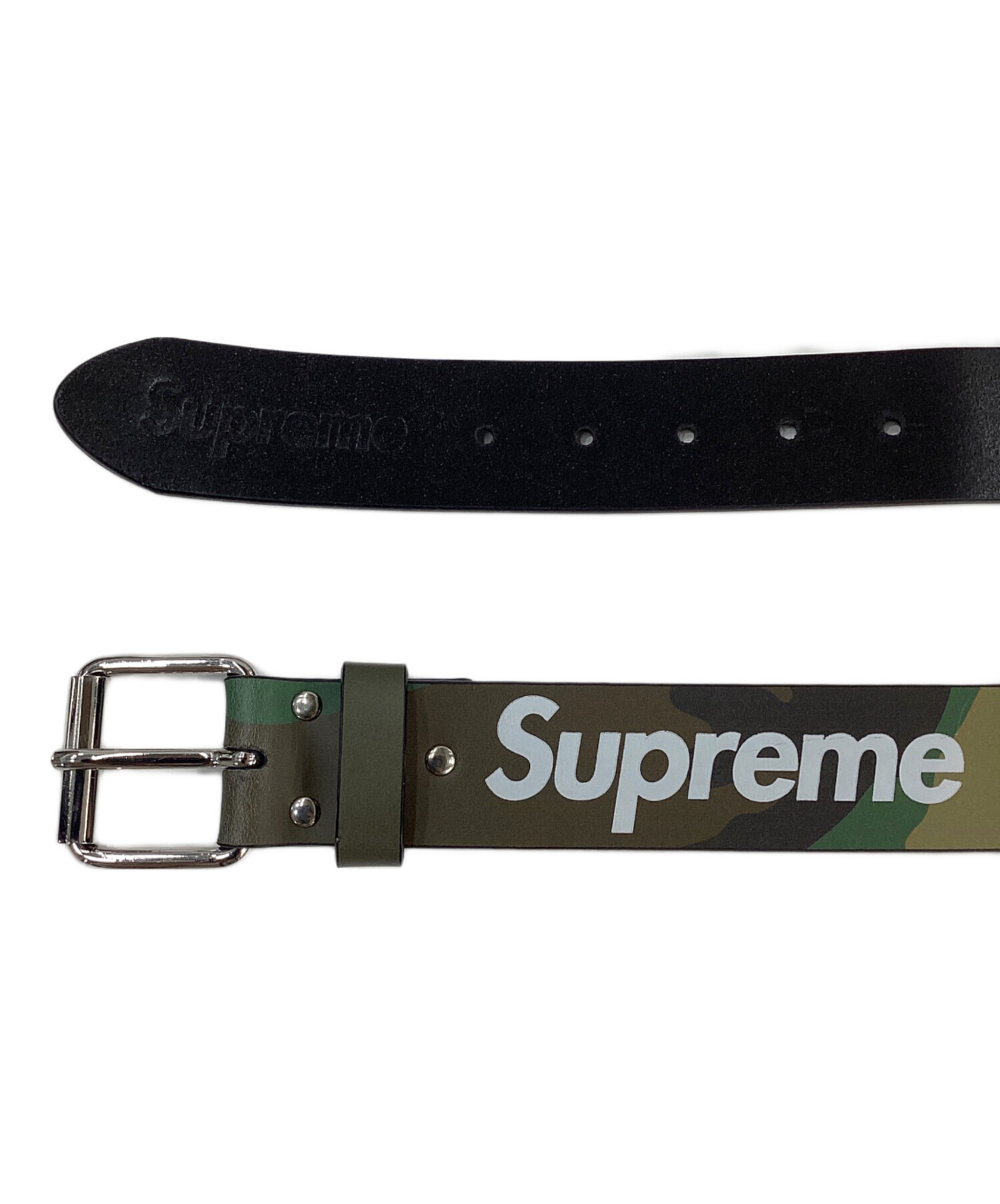 中古・古着通販】Supreme (シュプリーム) Repeat Leather Belt