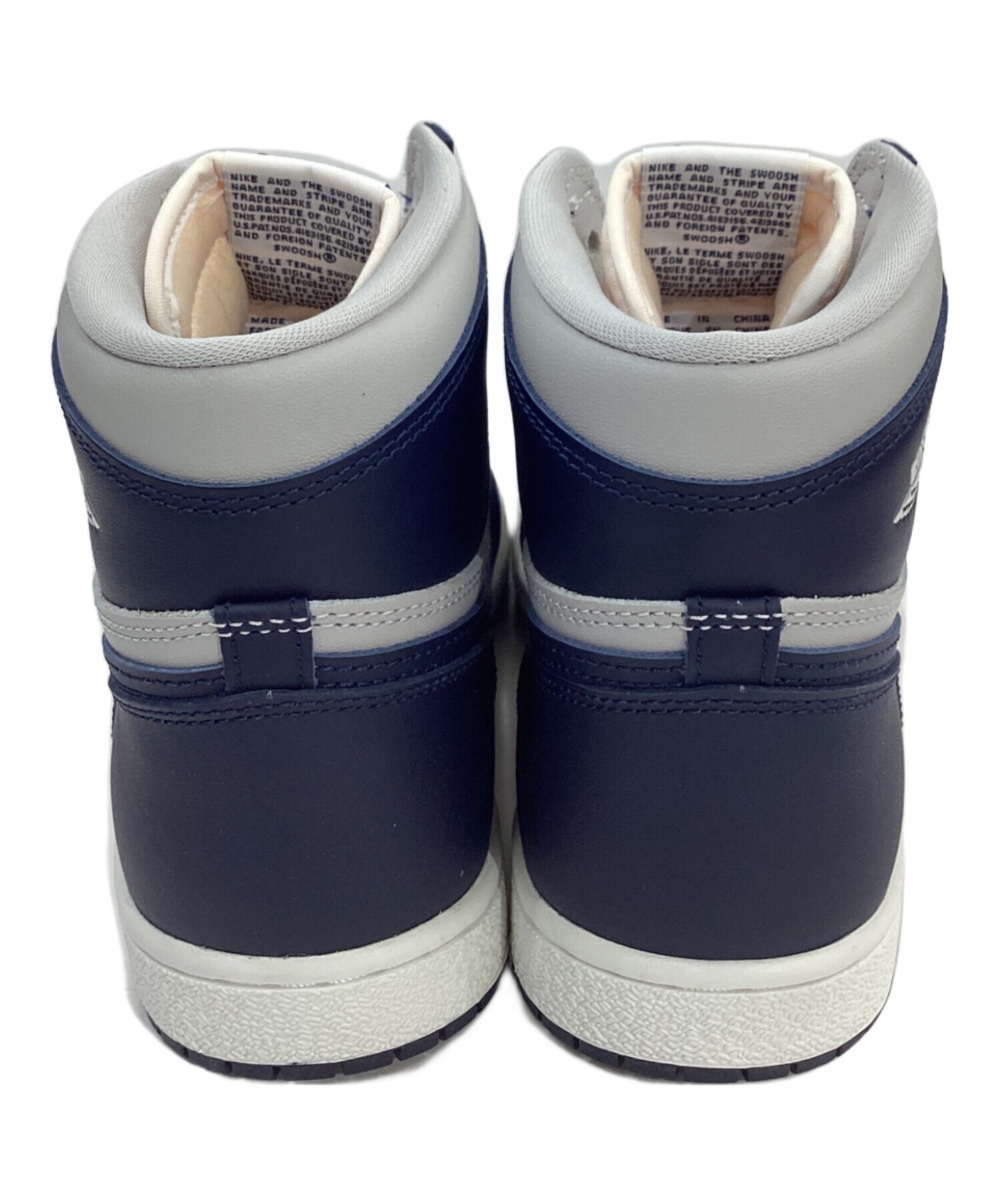 kytk様売約済品!!　NIKE AIR スニーカー ネイビー グレー 中古・古着通販】NIKE (ナイキ) AIR JORDAN 1 HIGH 85 ハイカット