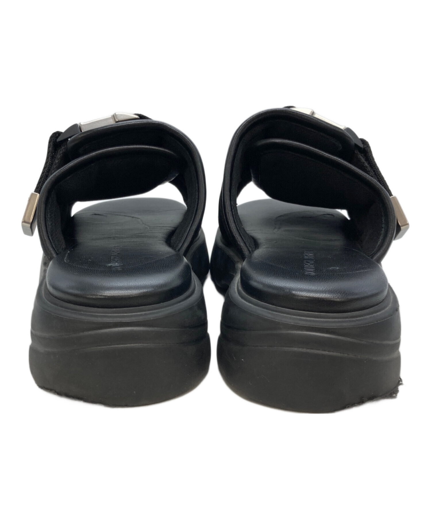 中古・古着通販】BOTTEGA VENETA (ボッテガベネタ) サンダル ブラック