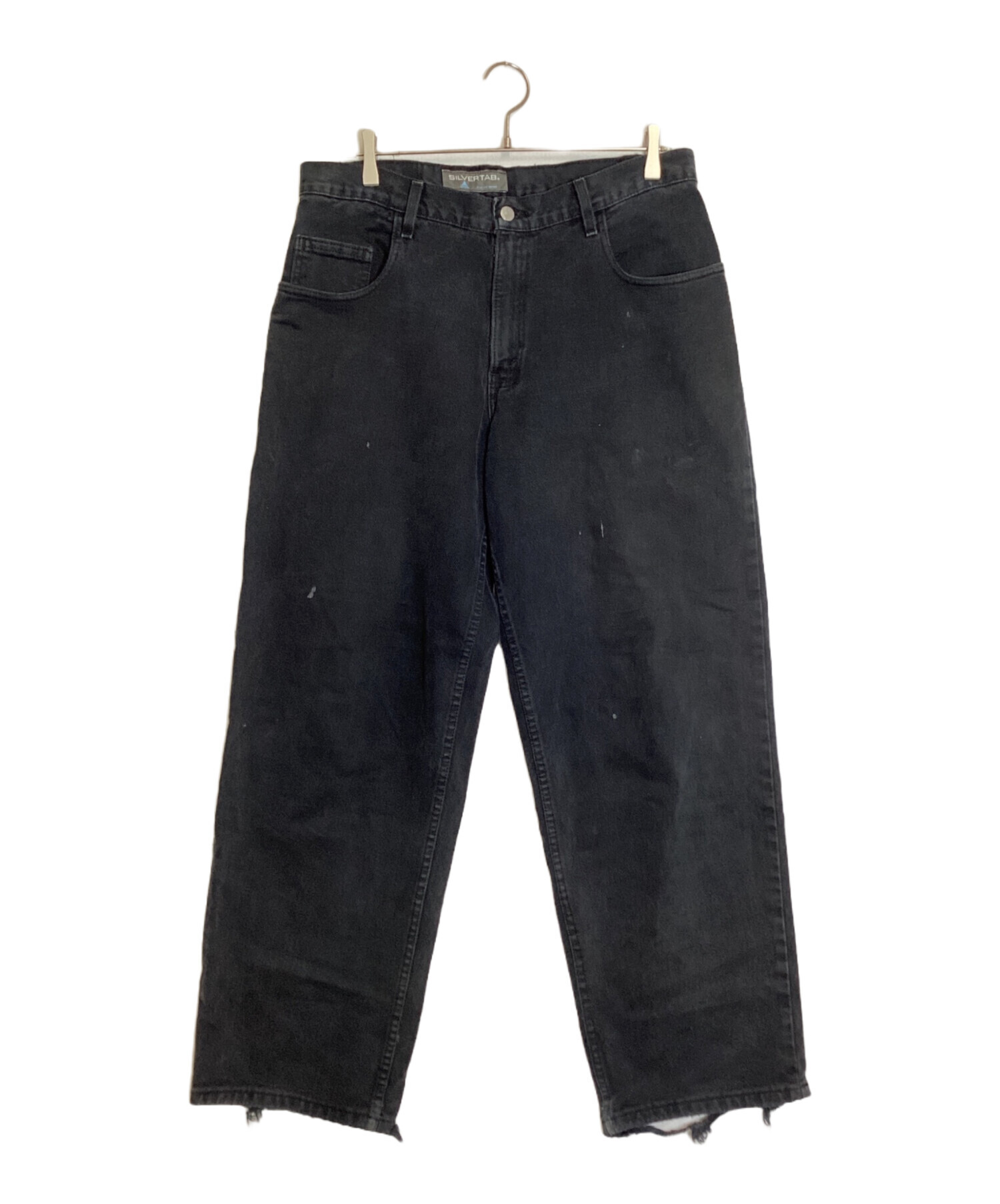 Levi's SilverTab BAGGY ブラックデニムパンツ 中古・古着通販】Levi's SILVER TAB (リーバイス シルバータブ) BAGGY