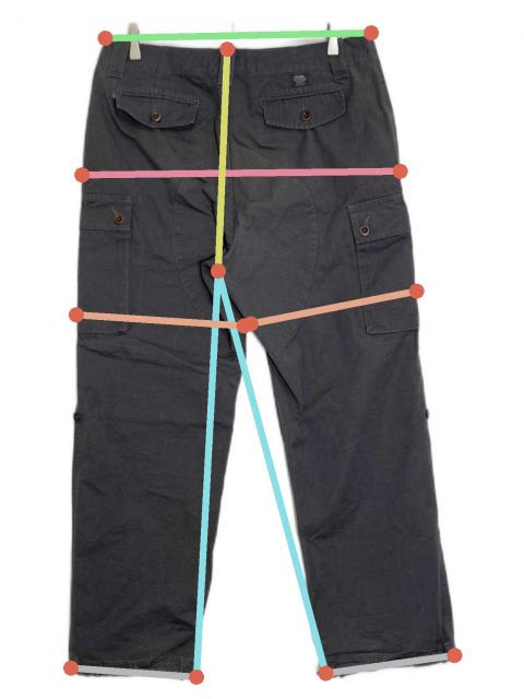 90年代のSupremeカーゴパンツ 中古・古着通販】Supreme (シュプリーム) 90s カーゴパンツ グレー