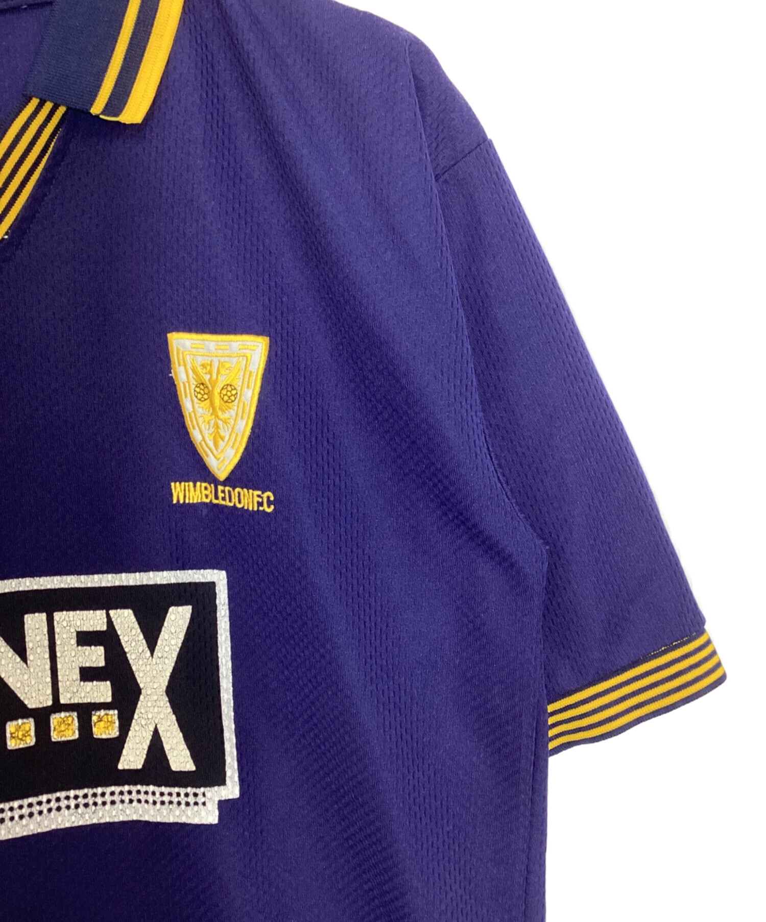 Wimbledon FC シャツ lotto 中古・古着通販】LOTTO (ロット) Wimbledon FC ゲームシャツ ネイビー
