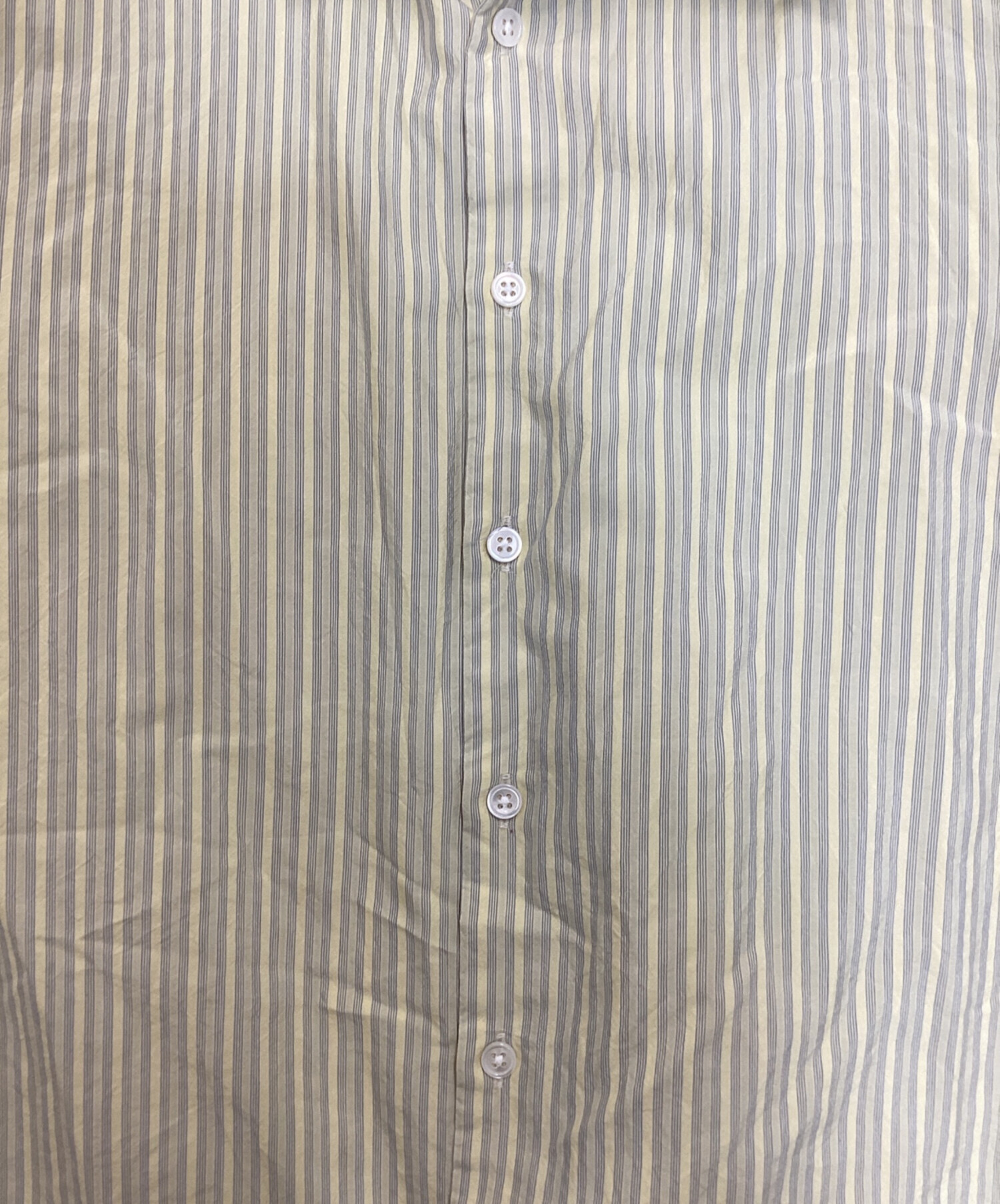 中古・古着通販】Ernie Palo (アーニーパロ) Silk Cotton Stripe Shirt