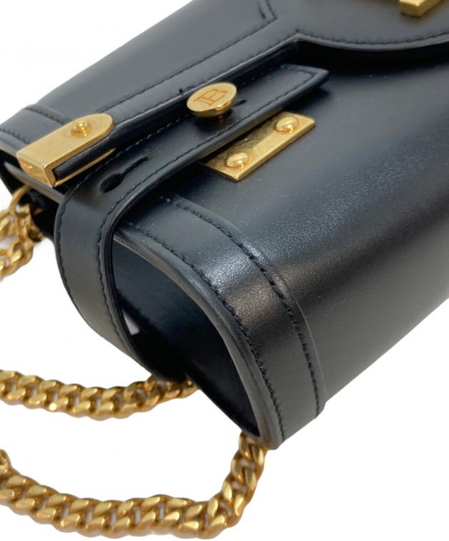 Balmain ×  コレクション クラッチバッグ 中古・古着通販】BALMAIN (バルマン) ロゴクラスブチェーンクラッチ