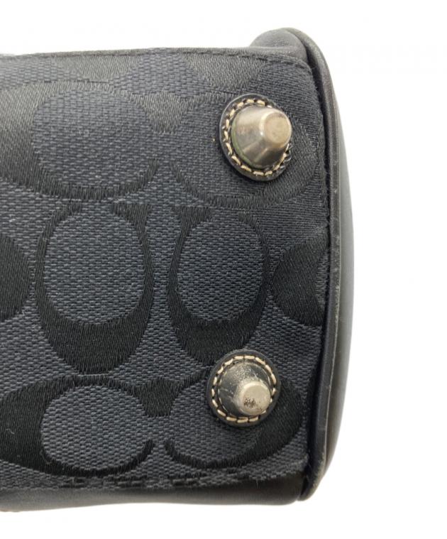 中古・古着通販】COACH (コーチ) ホースビットシグネチャートート