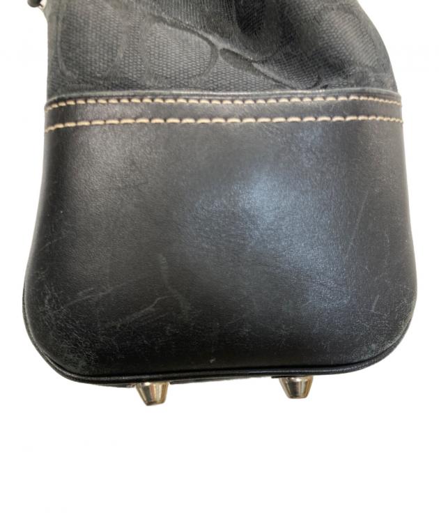 中古・古着通販】COACH (コーチ) ホースビットシグネチャートート