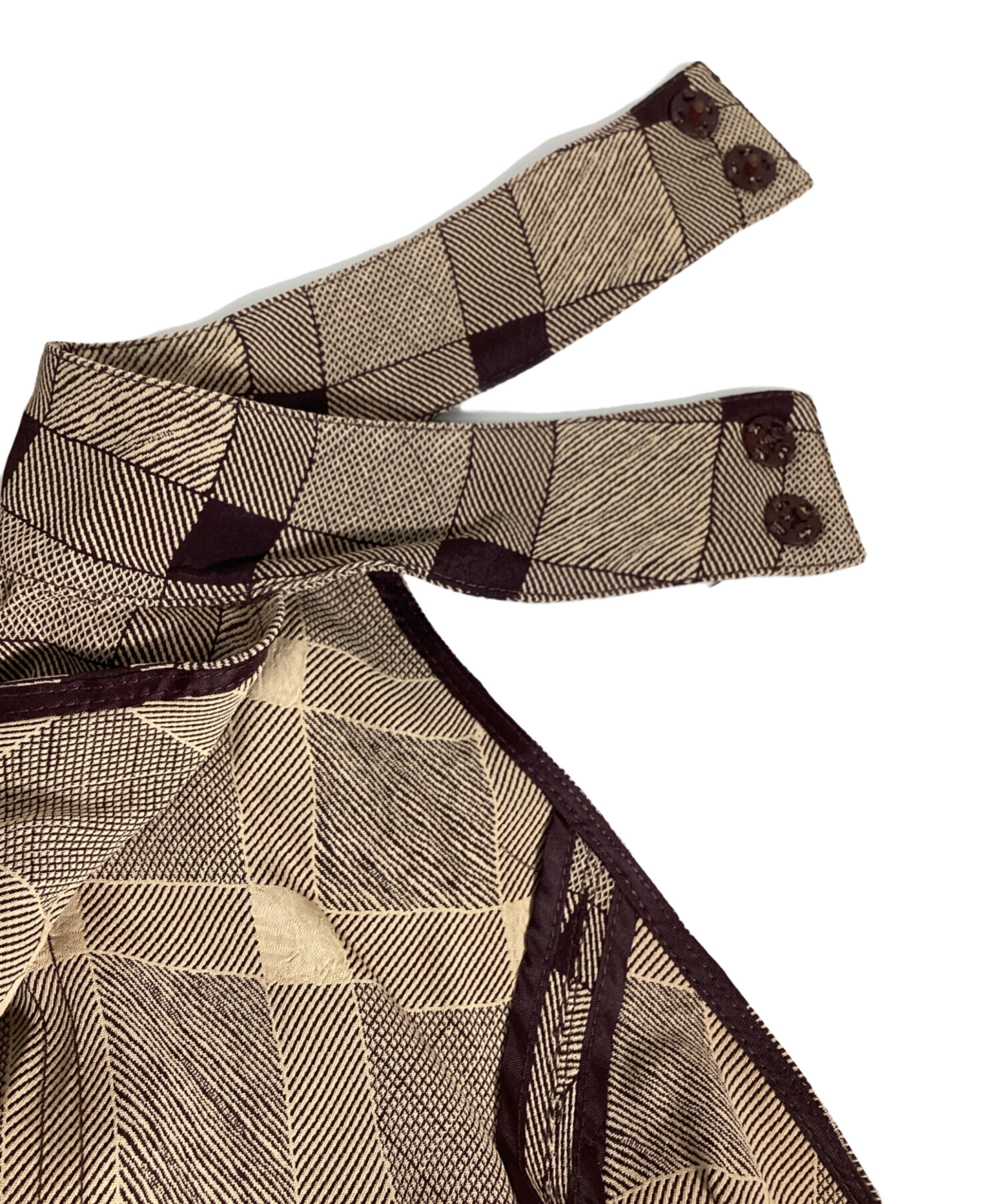 中古・古着通販】TODAYFUL (トゥデイフル) Halterneck Checkjacquard