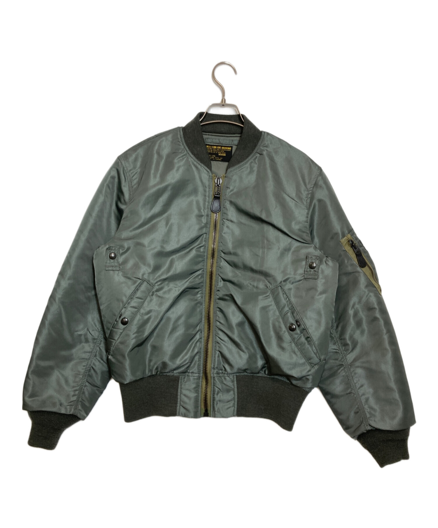 中古・古着通販】AVIREX (アヴィレックス) MA-1ジャケット グリーン
