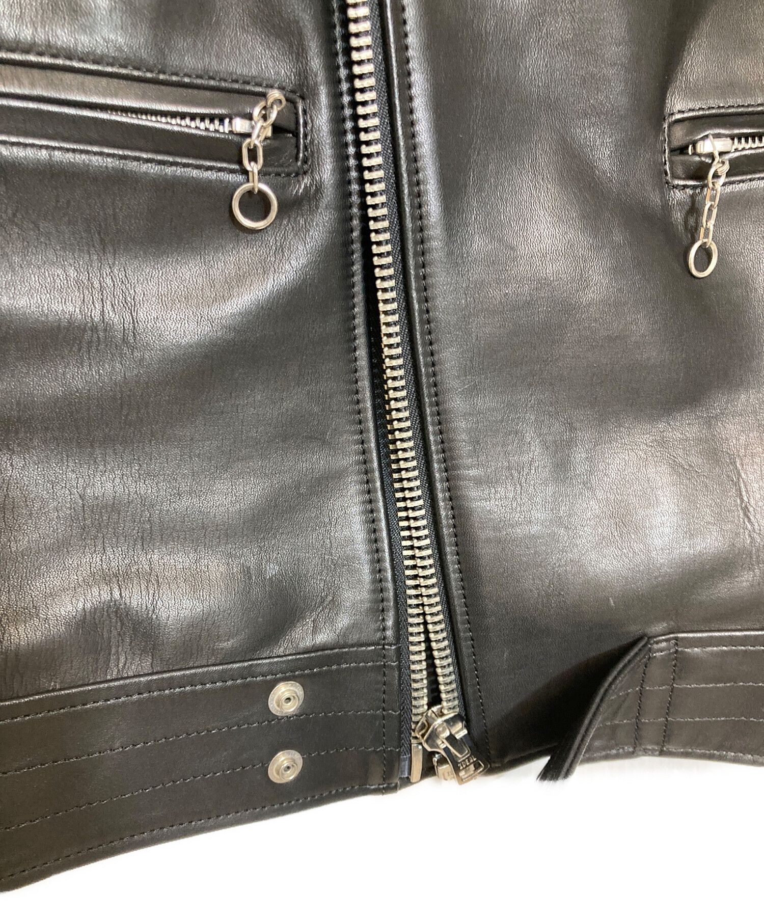 中古・古着通販】SHIPS (シップス) ホースレザーダブルライダース