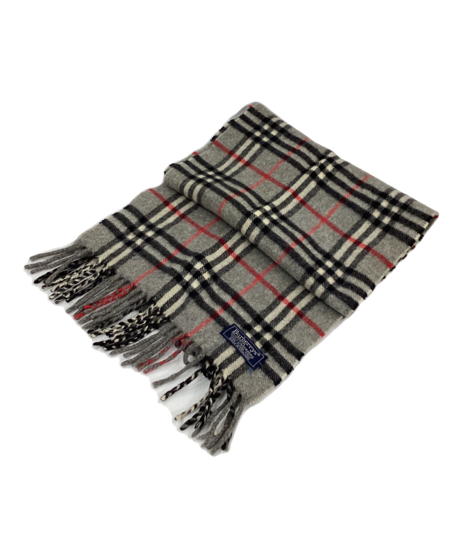 中古・古着通販】Burberry's (バーバリーズ) カシミヤストール グレー