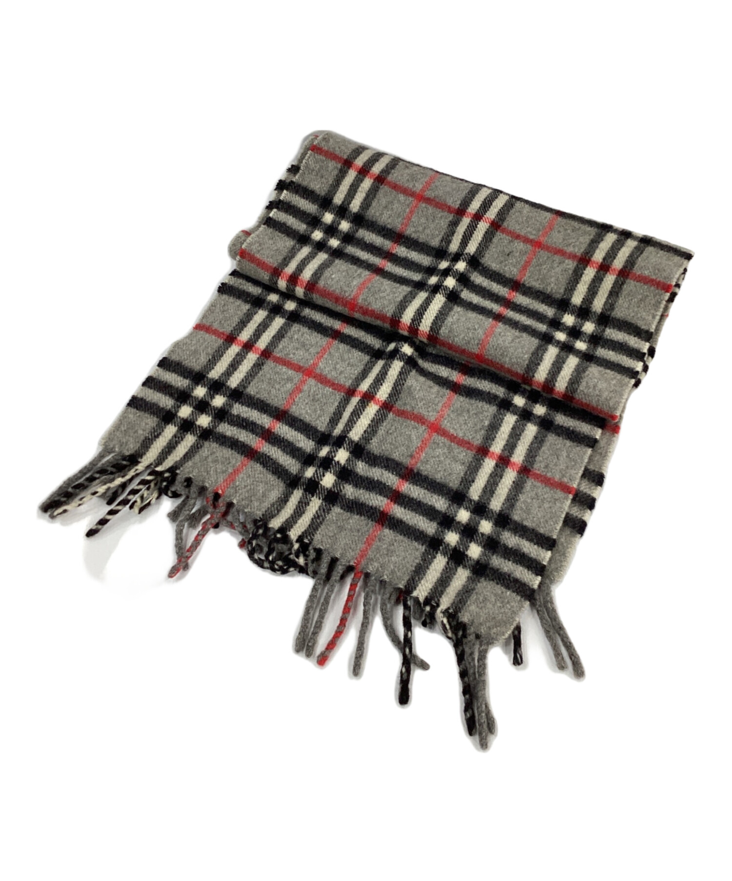中古・古着通販】Burberry's (バーバリーズ) カシミヤストール グレー