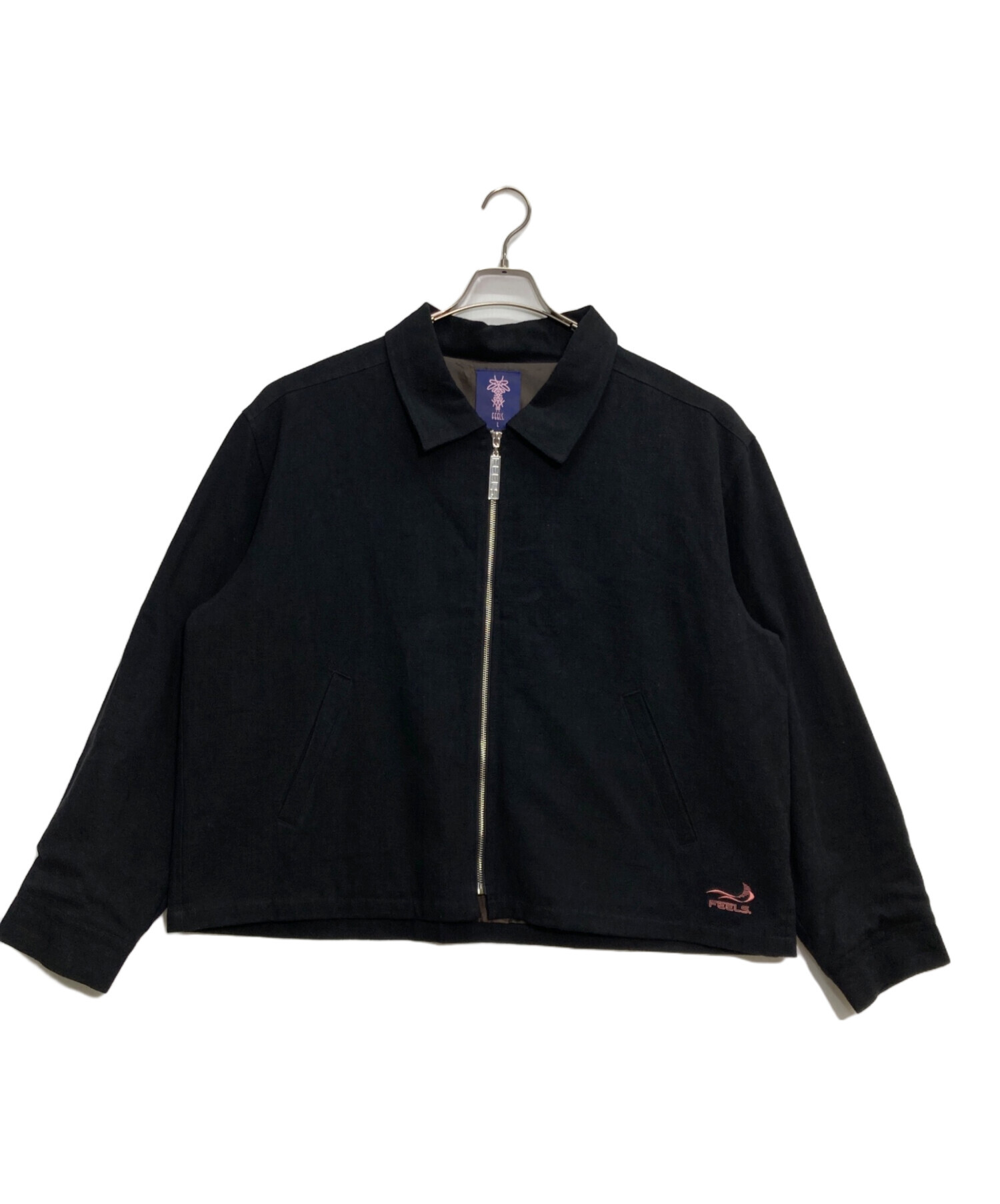 中古・古着通販】FEELS (フィールズ) リネンジップアップブルゾン