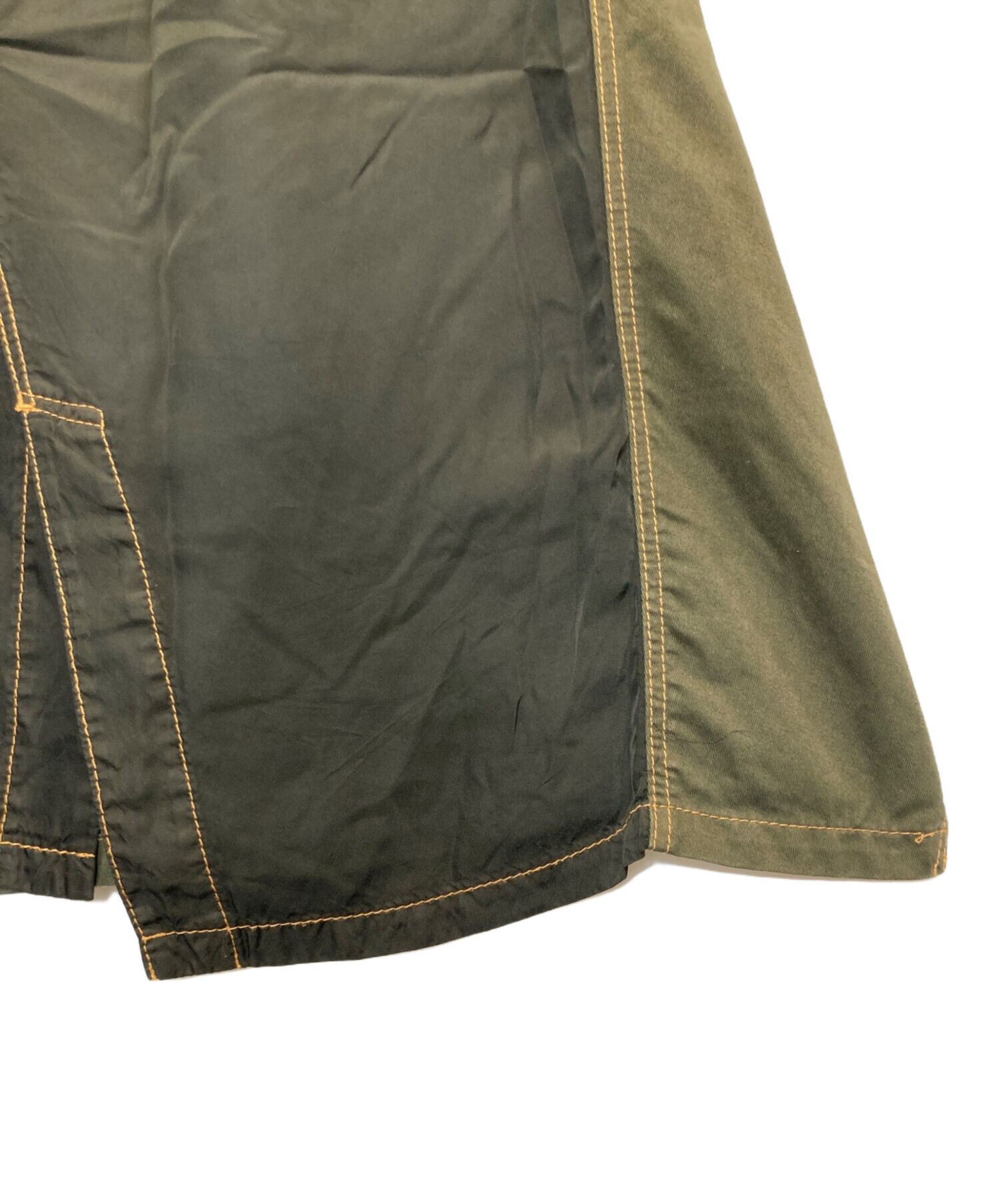 トリココムデギャルソン　オリーブグリーン スカート　S 中古・古着通販】tricot COMME des GARCONS (トリココムデギャルソン