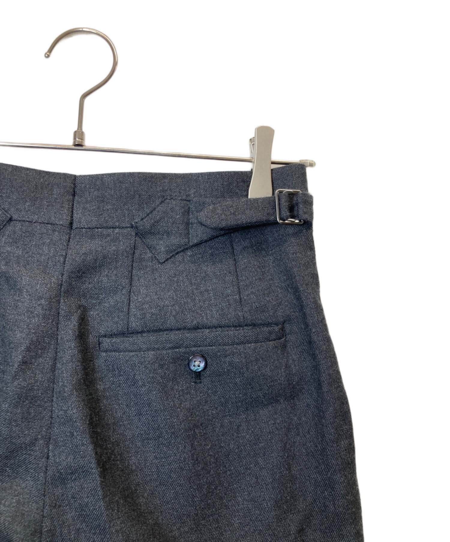 【希少サイズ】Fumiya Hirano REGENT コットントラウザー 34 中古・古着通販】Fumiya Hirano The Trousers (フミヤ ヒラノ ザ