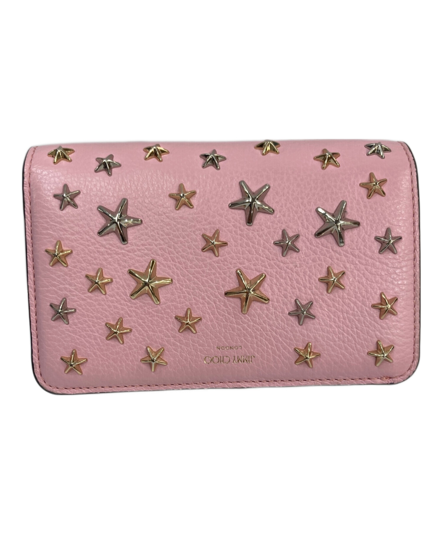 中古・古着通販】JIMMY CHOO (ジミーチュウ) スタッズウォレット