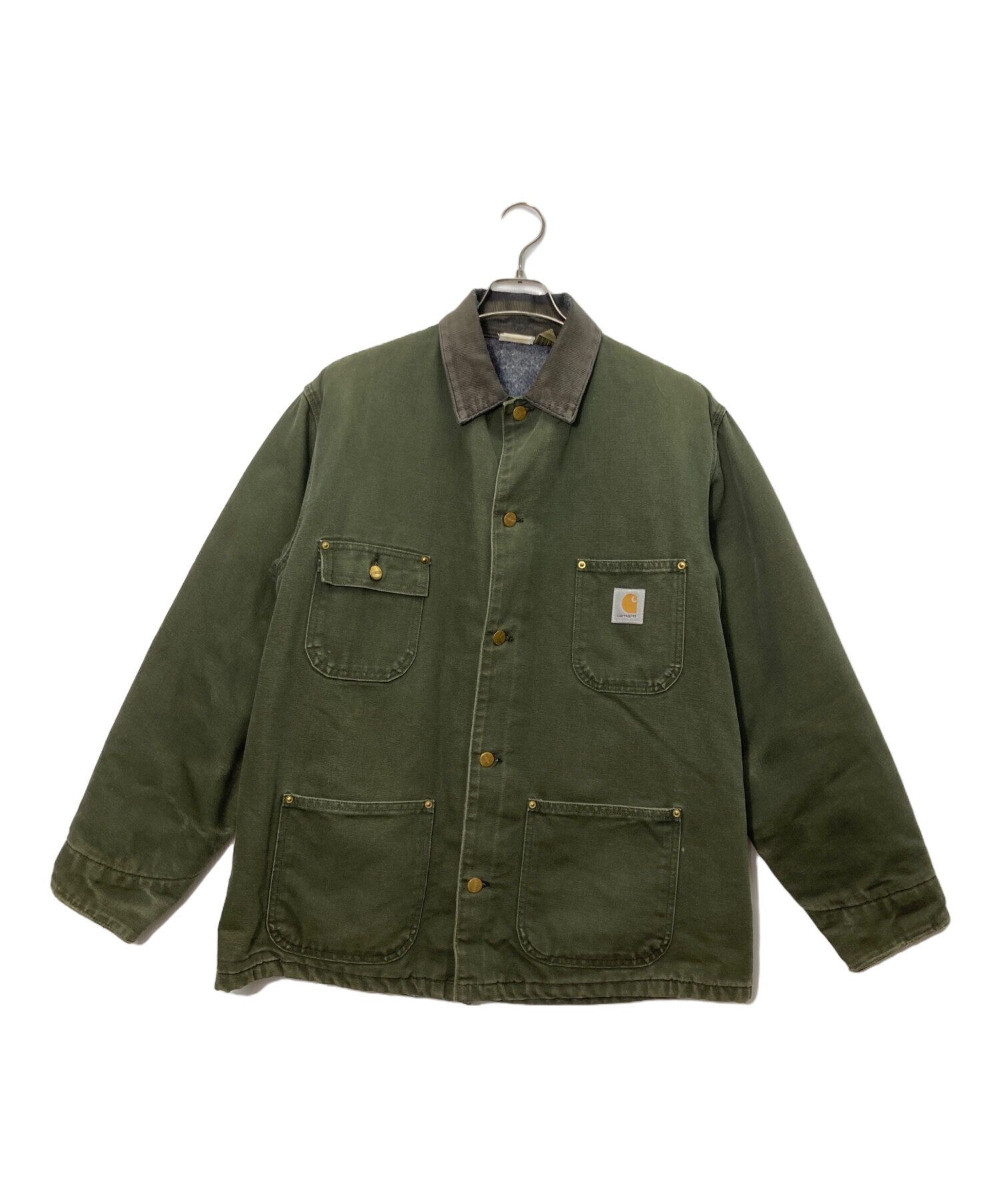 CarHartt 裏地ブランケット生地 チョアコート 中古・古着通販】CarHartt (カーハート) 裏地ブランケット ミシガン