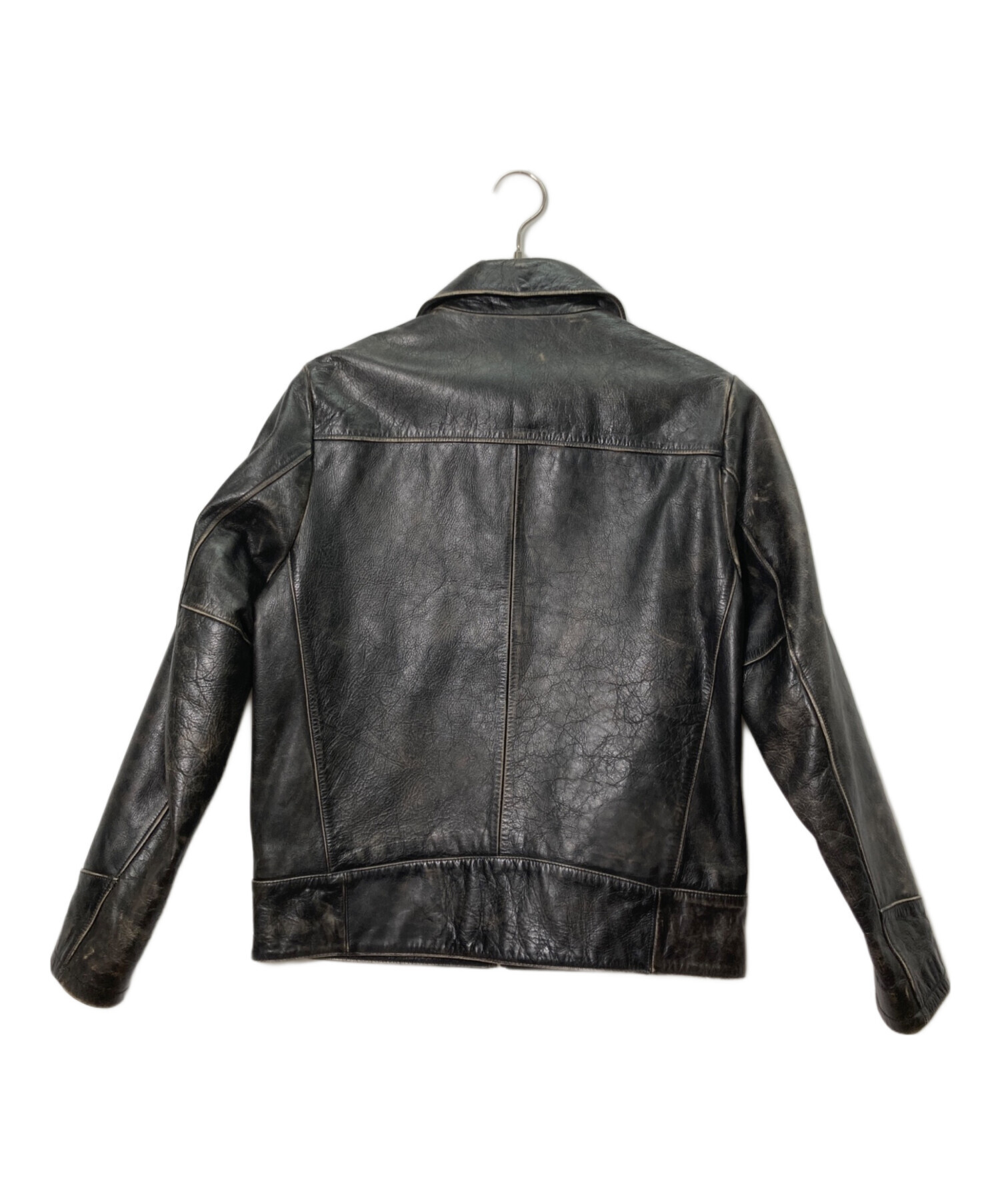 中古・古着通販】GAP (ギャップ) ジップアップ レザージャケット