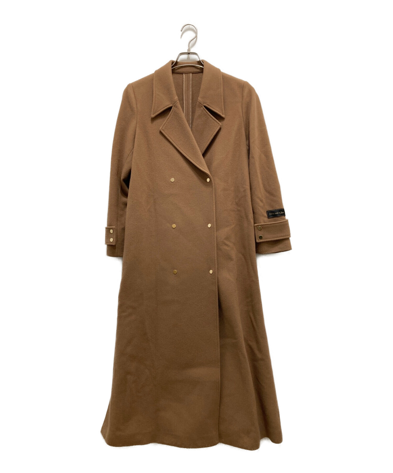 AMERI / BELT FLARE LONG COAT