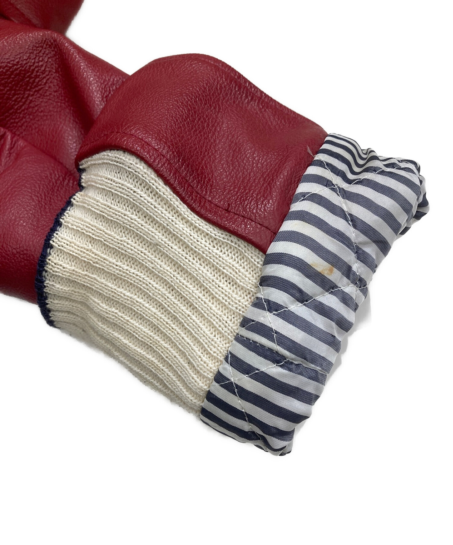 中古・古着通販】Thom Browne (トムブラウン) レザースリーブ