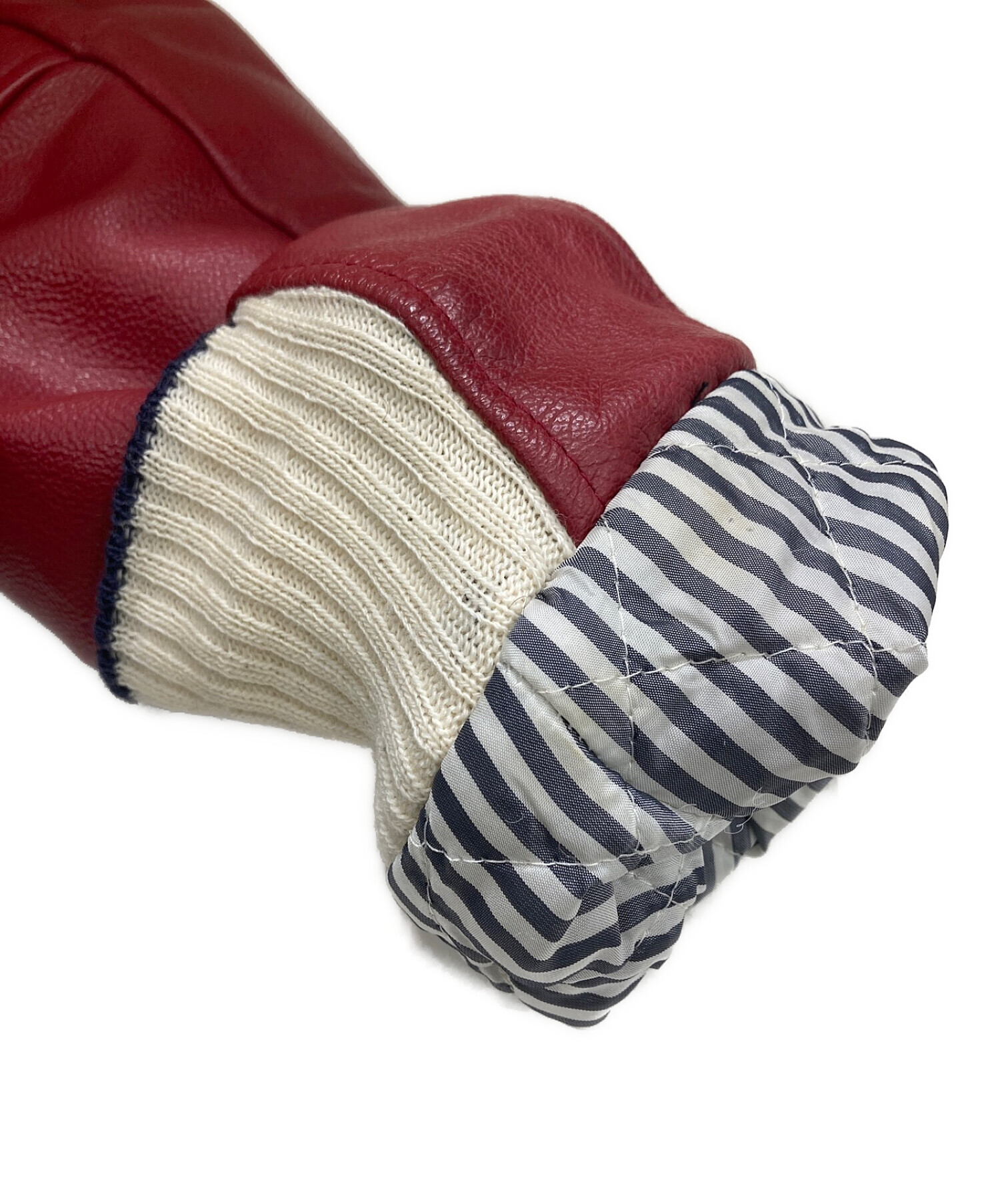 中古・古着通販】Thom Browne (トムブラウン) レザースリーブ