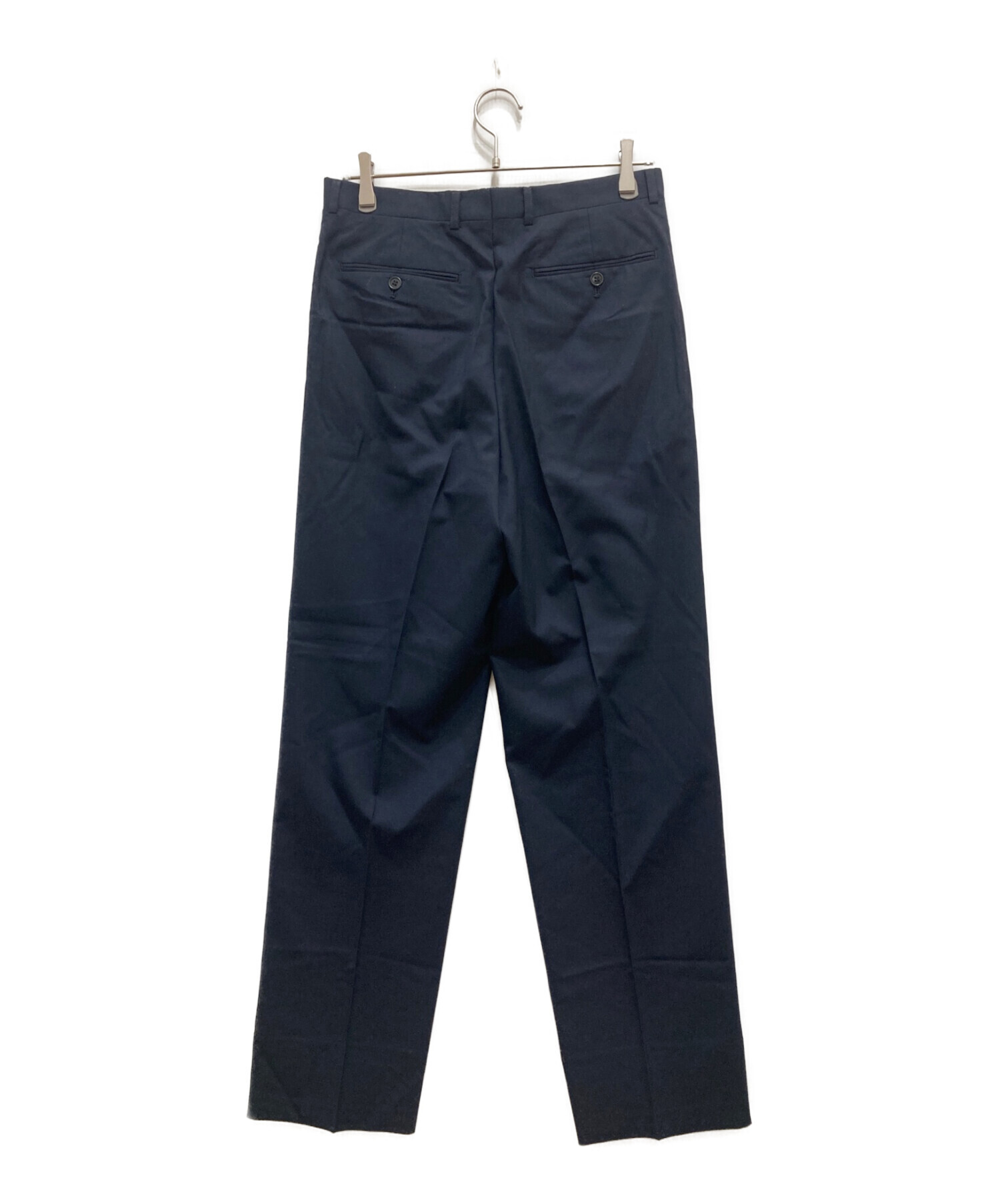 新品タグ付き！Paul Smith セットアップ パンツスーツ ネイビー Paul Smith ポールスミスパンツセットアップパンツスーツ麻レーヨン