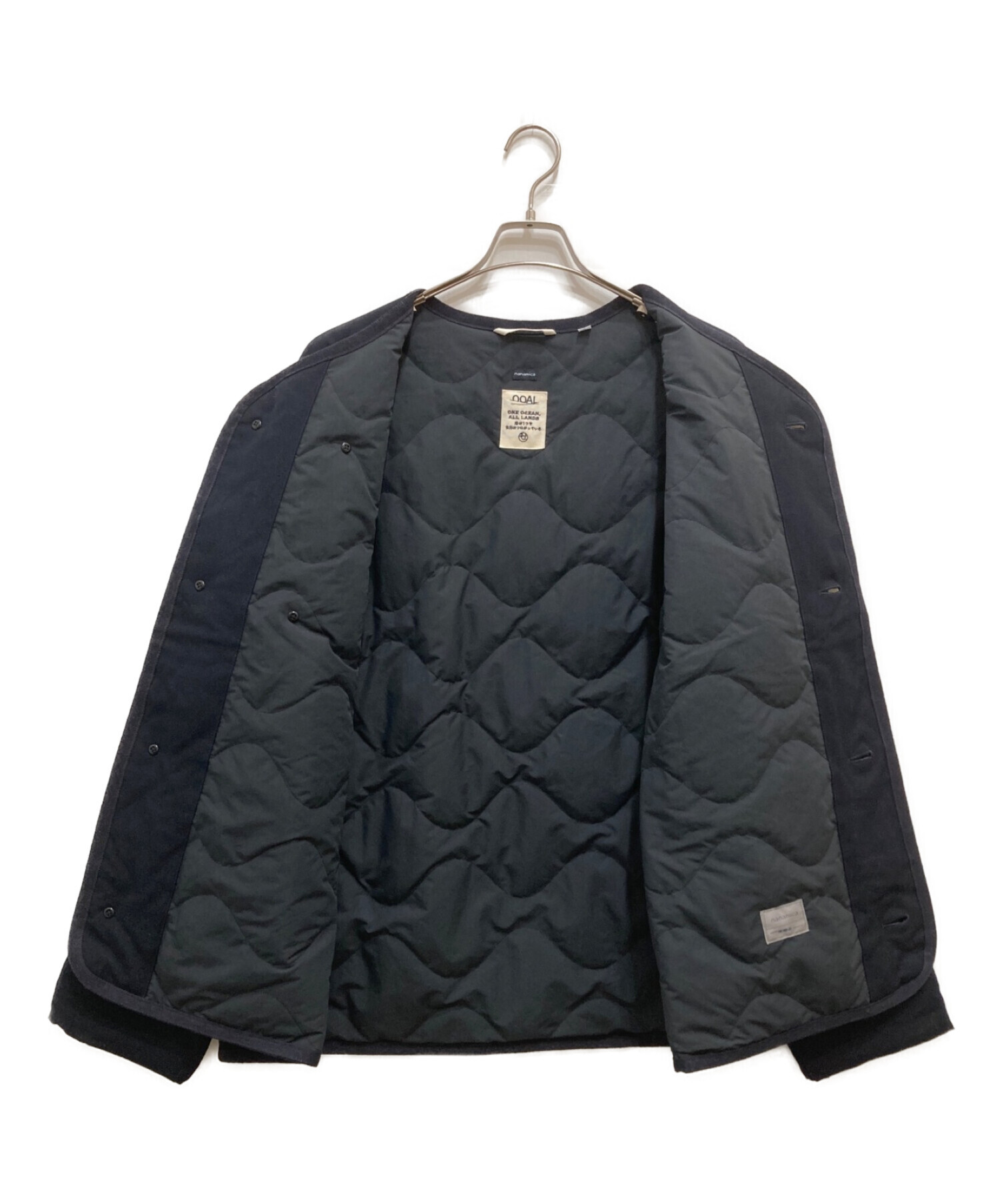 nanamica wool down cardigan suaf273 ナナミカ nanamica wool down cardigan suaf273 ナナミカ
