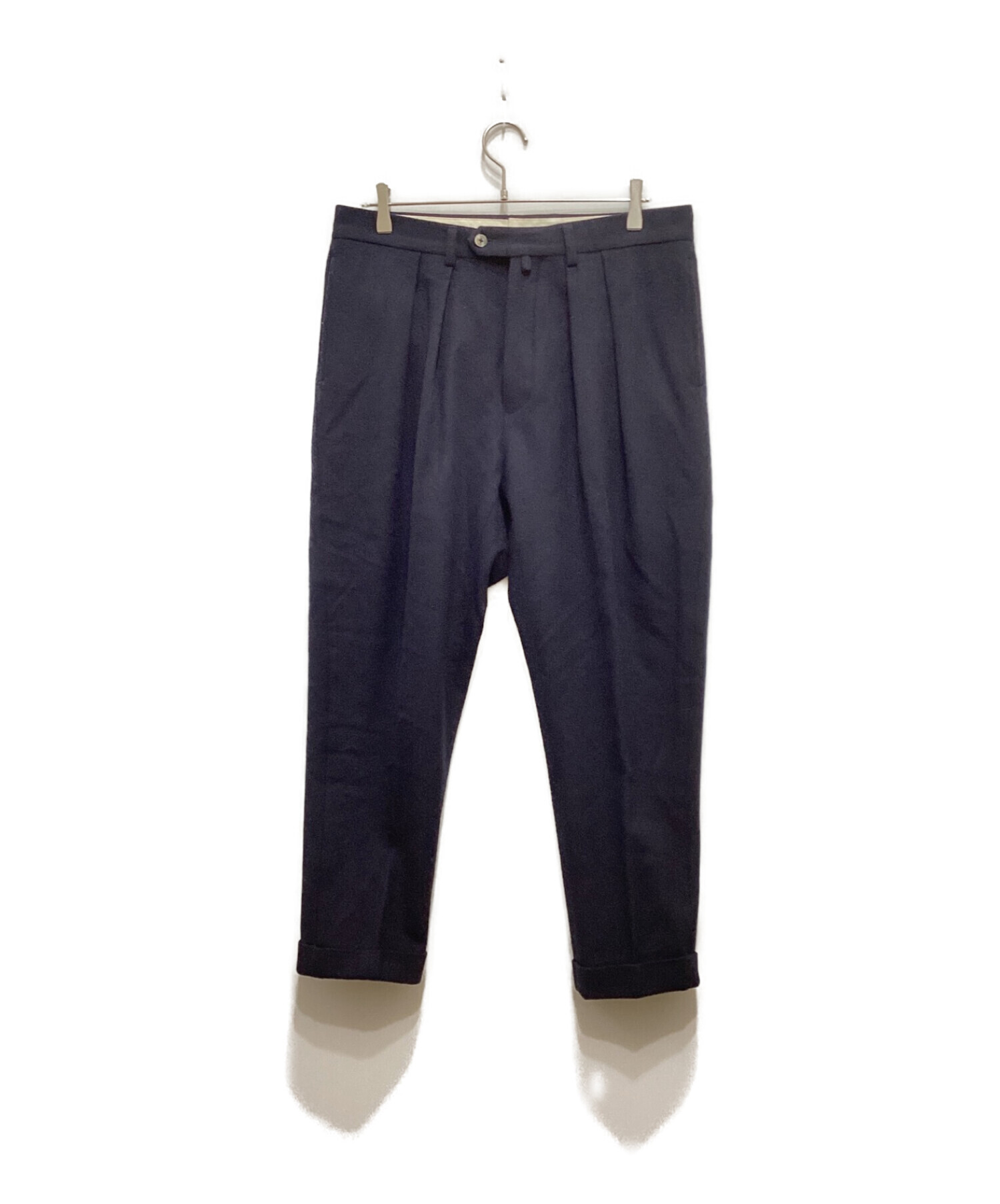 中古・古着通販】NEAT (ニート) 2タックウールトラウザーパンツ 