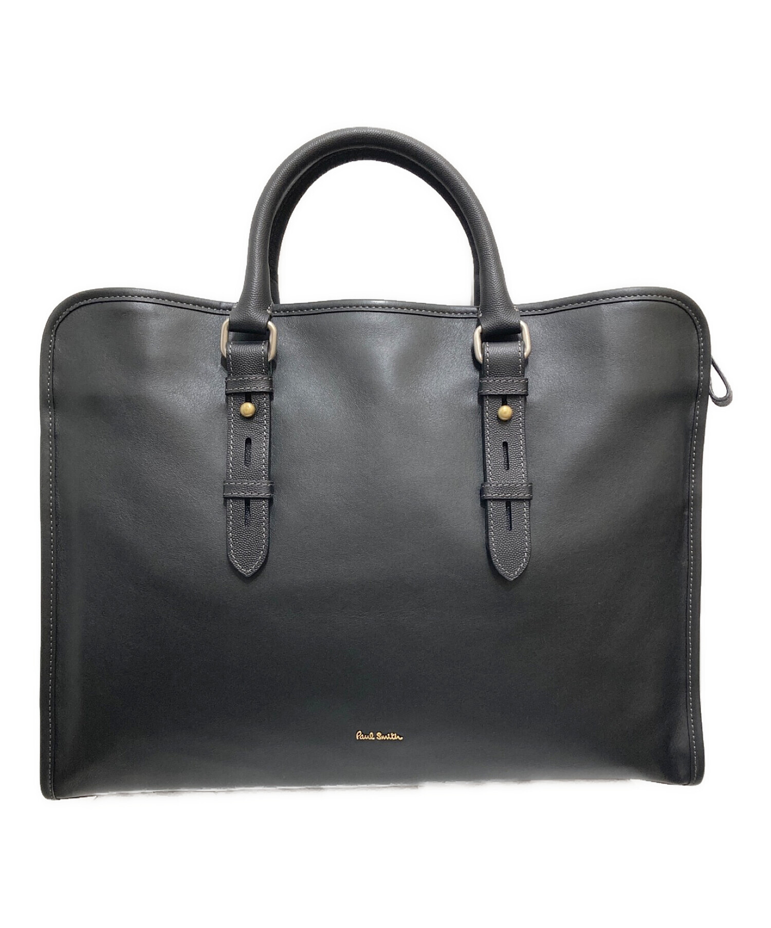 中古・古着通販】PAUL SMITH (ポールスミス) ブリーフケース ブラック 