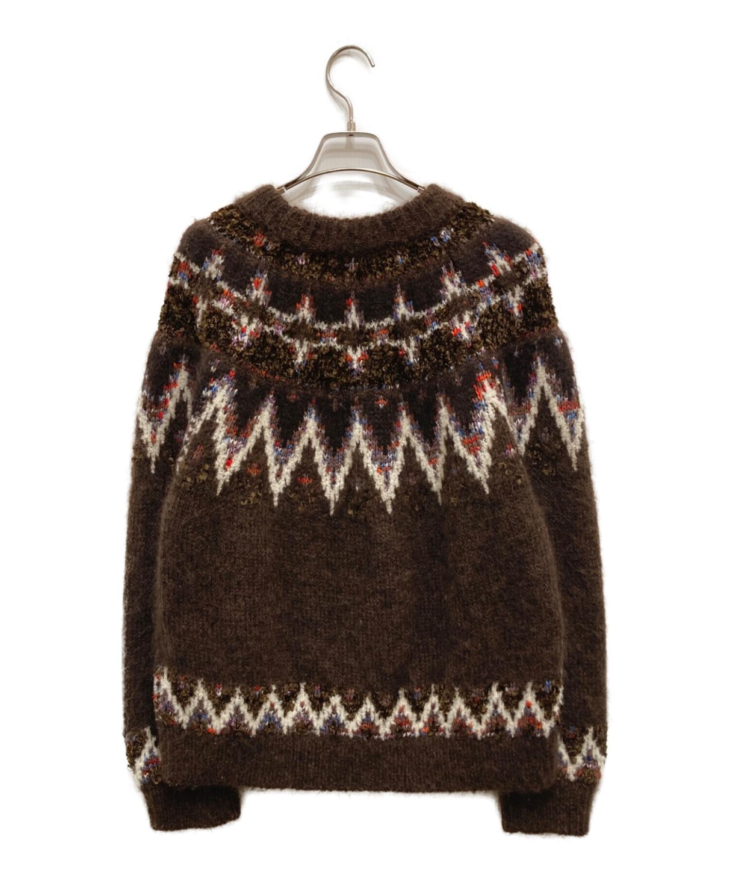 中古・古着通販】Coohem (コーヘン) MOHAIR NORDIC SWEATER