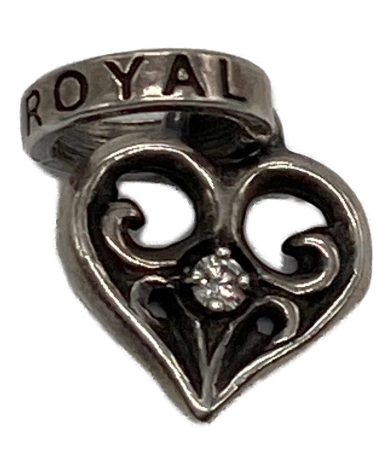 ロイヤルオーダー アレグラハート ブラックダイヤ チェーン ペンダントトップ ロイヤルオーダー アレグラハート ブラックダイヤ チェーン ペンダント