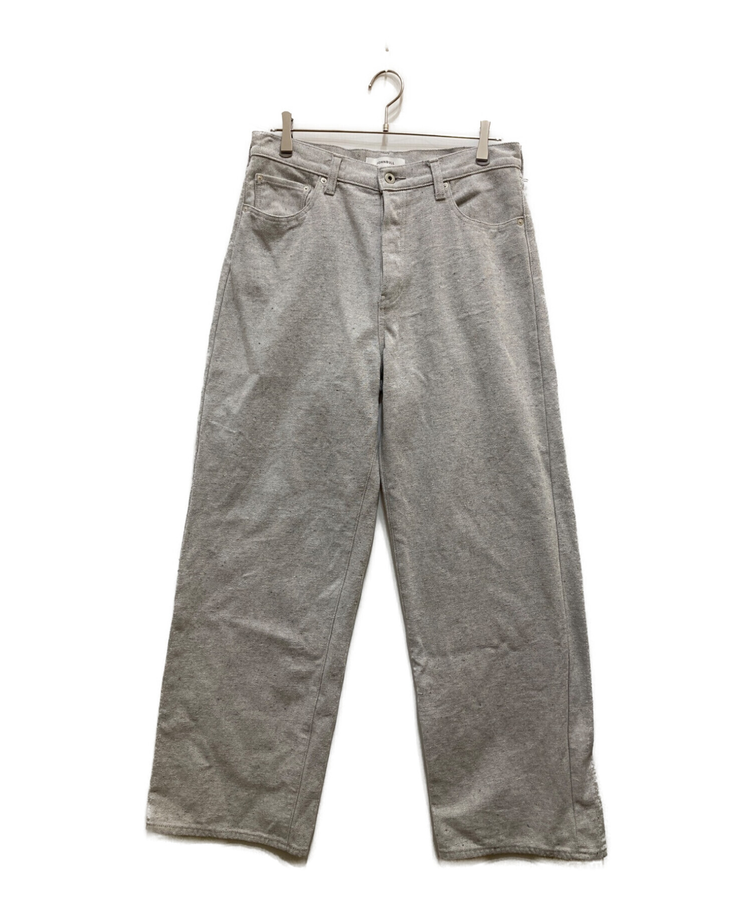 中古・古着通販】JOHNBULL (ジョンブル) ワイドデニムパンツ グレー 