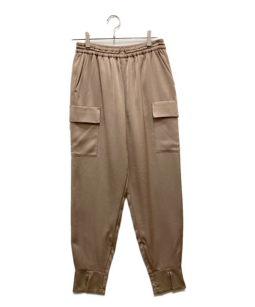 【試着のみ】リランドチュール　サテンカーゴパンツ 試着のみ】リランドチュール サテンカーゴパンツ