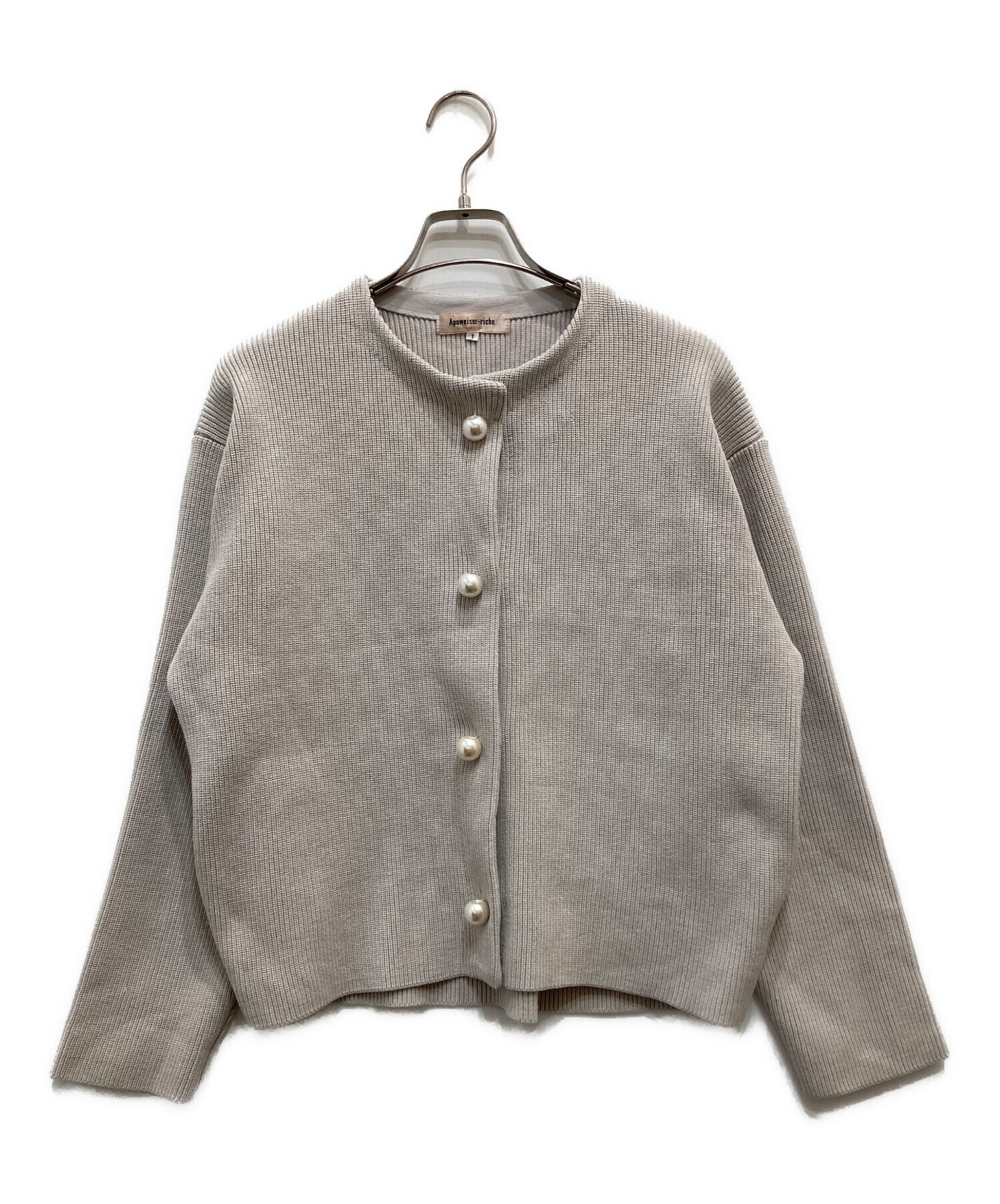 中古・古着通販】Apuweiser-riche (アプワイザーリッシェ) パール釦