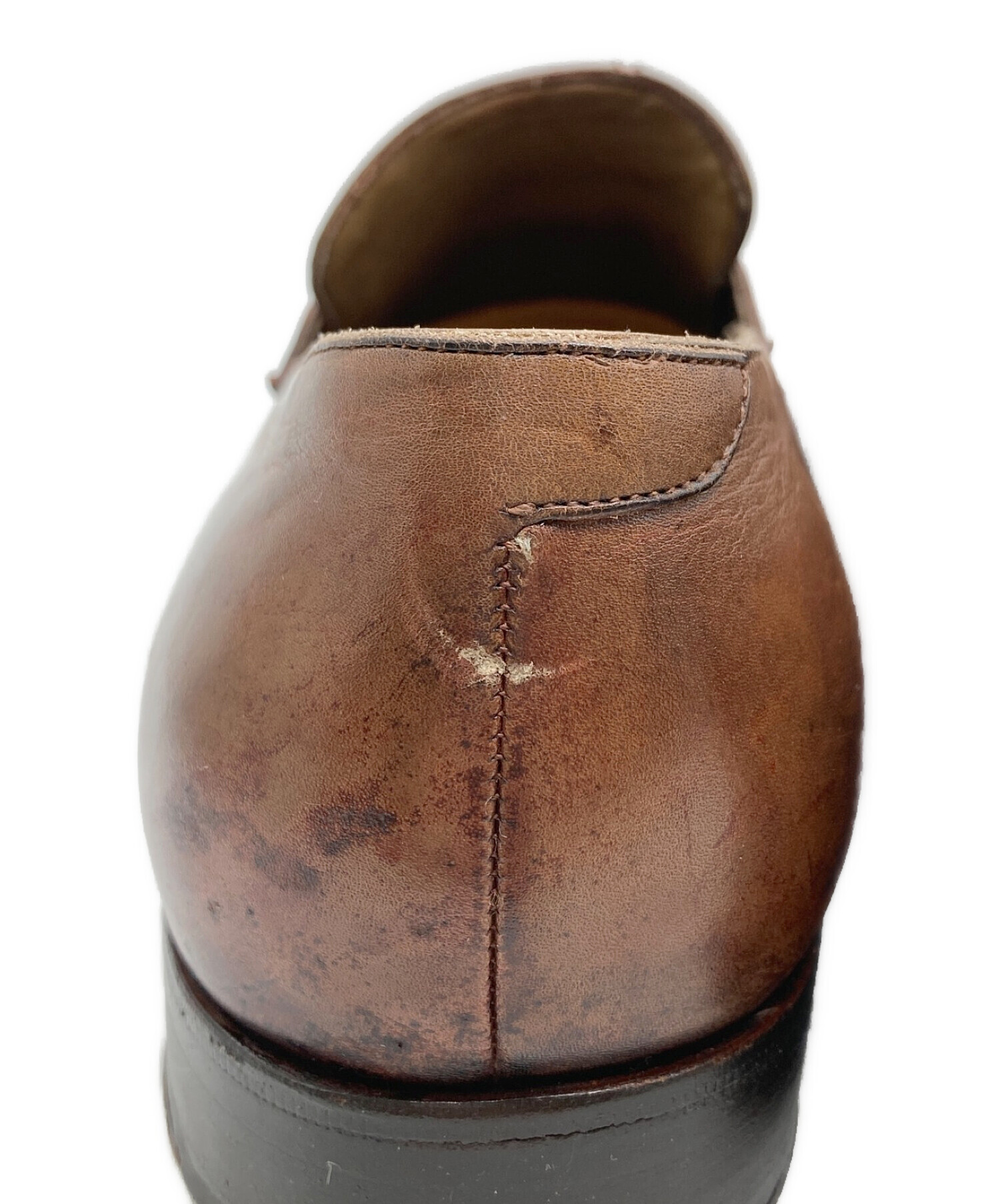 【ZINTALA ジンターラ】37 1/2 ローファー ZINTALA ジンターラ レザー ローファー シューズ ライトブラウン