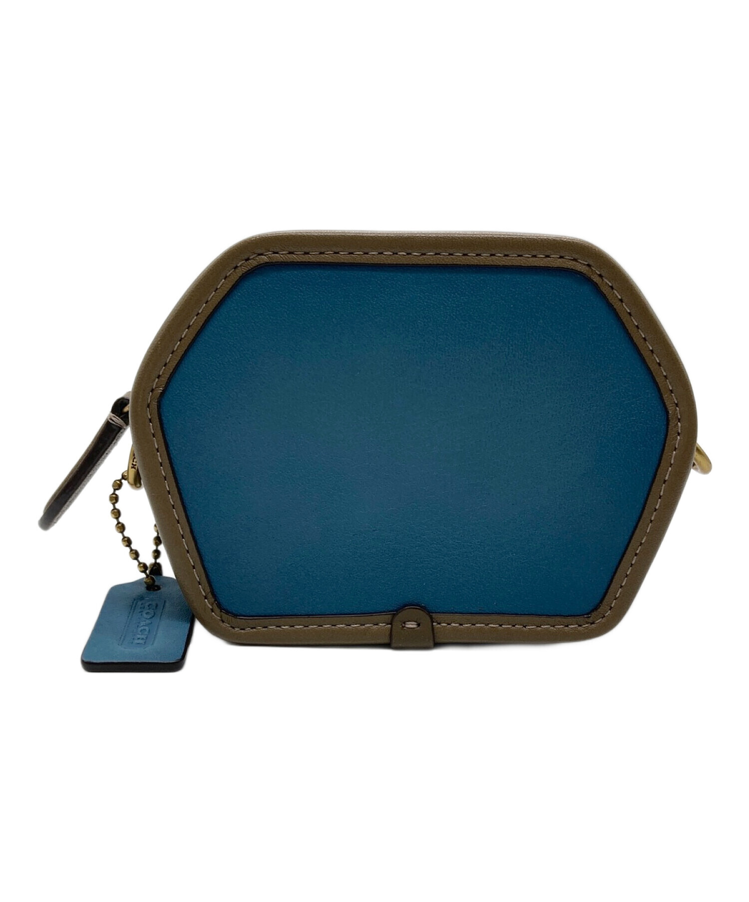 ☆ 新品COACH コーチ☆コインケース ブルー コーチ COACH コーチコイン