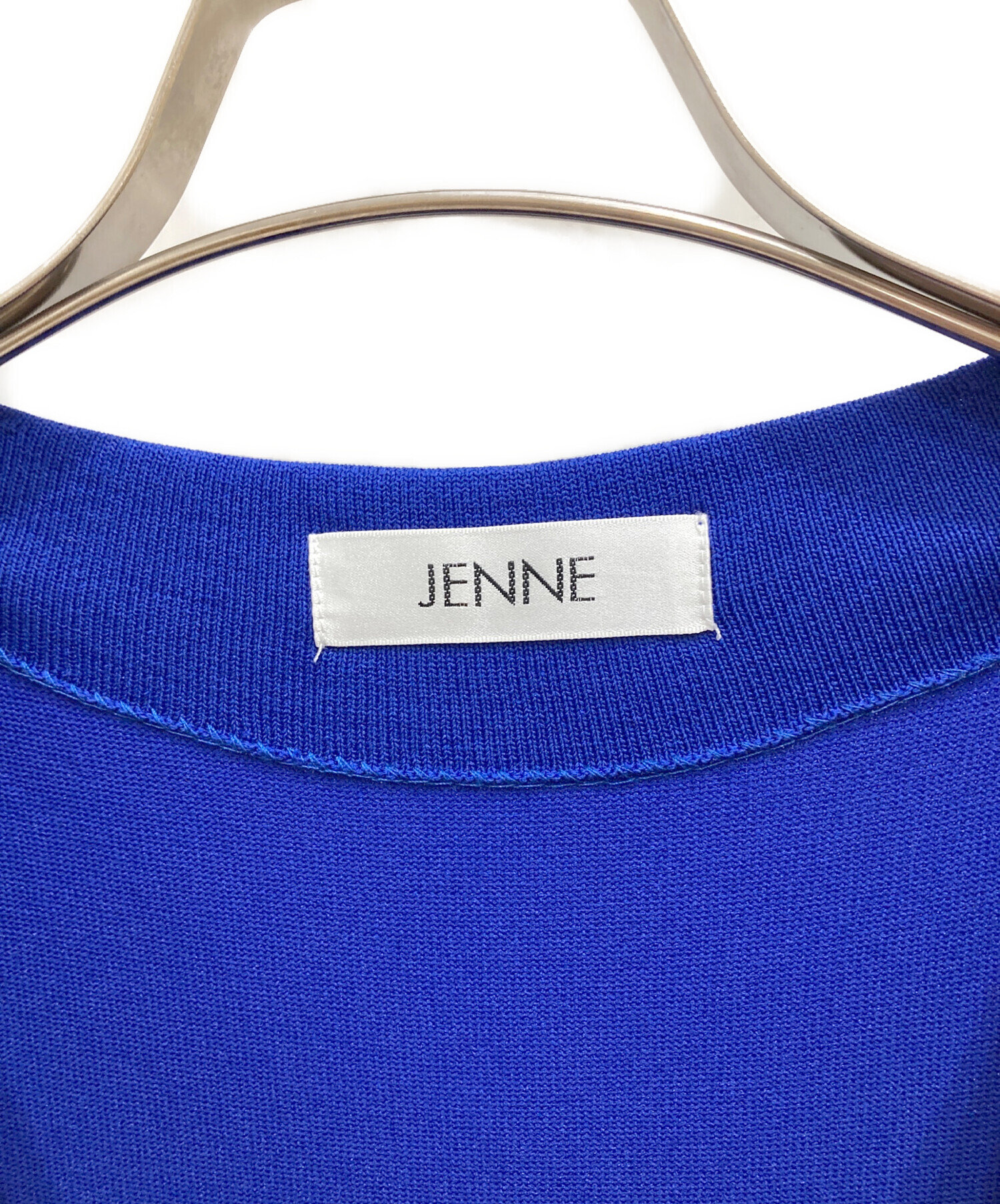 中古・古着通販】JENNE (ジェンヌ) フレンチスリーブフレアニット