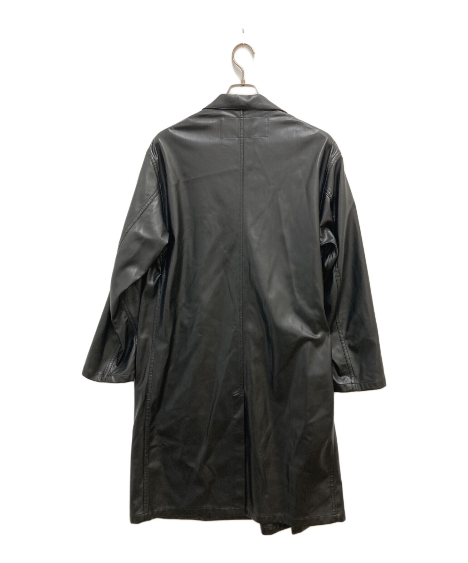 中古・古着通販】TACASI (タキャシ) フィクレザータイロッケンコート 